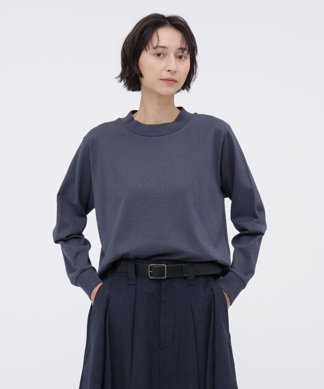 MATTE COTTON JERSEY TOP