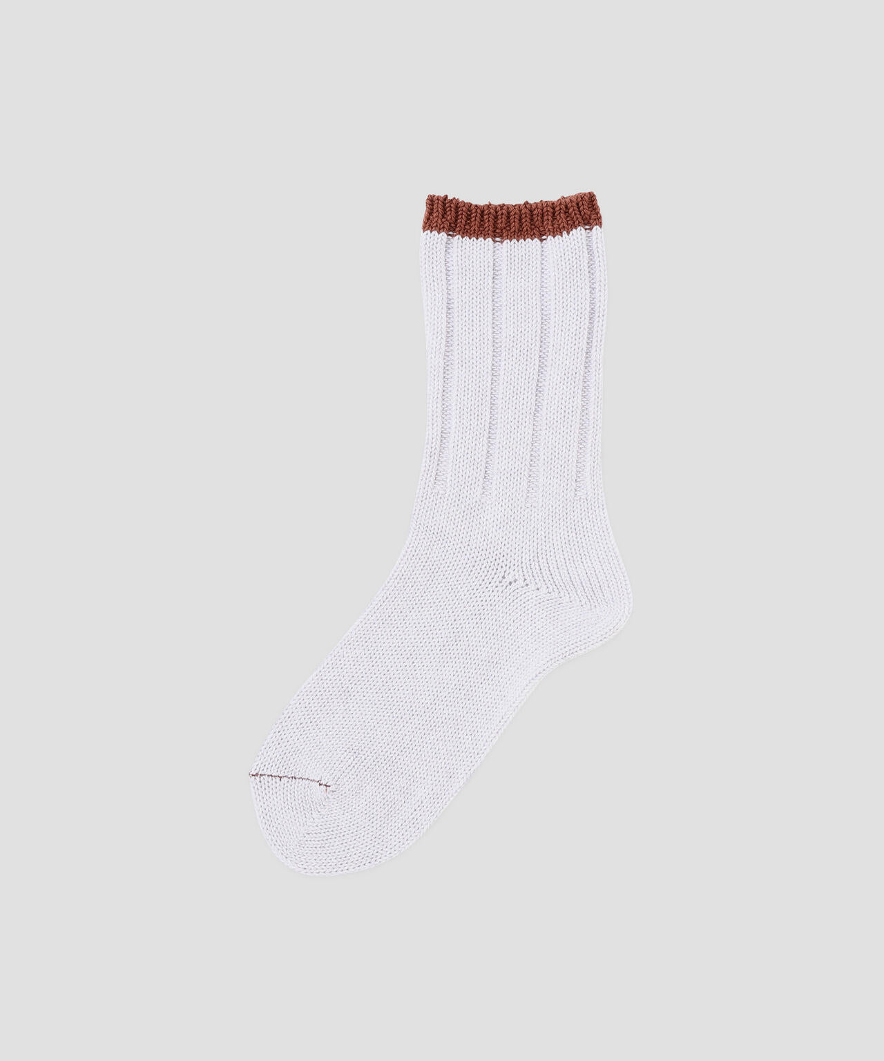 WOMEN TIPPED COTTON RIB SOCKS