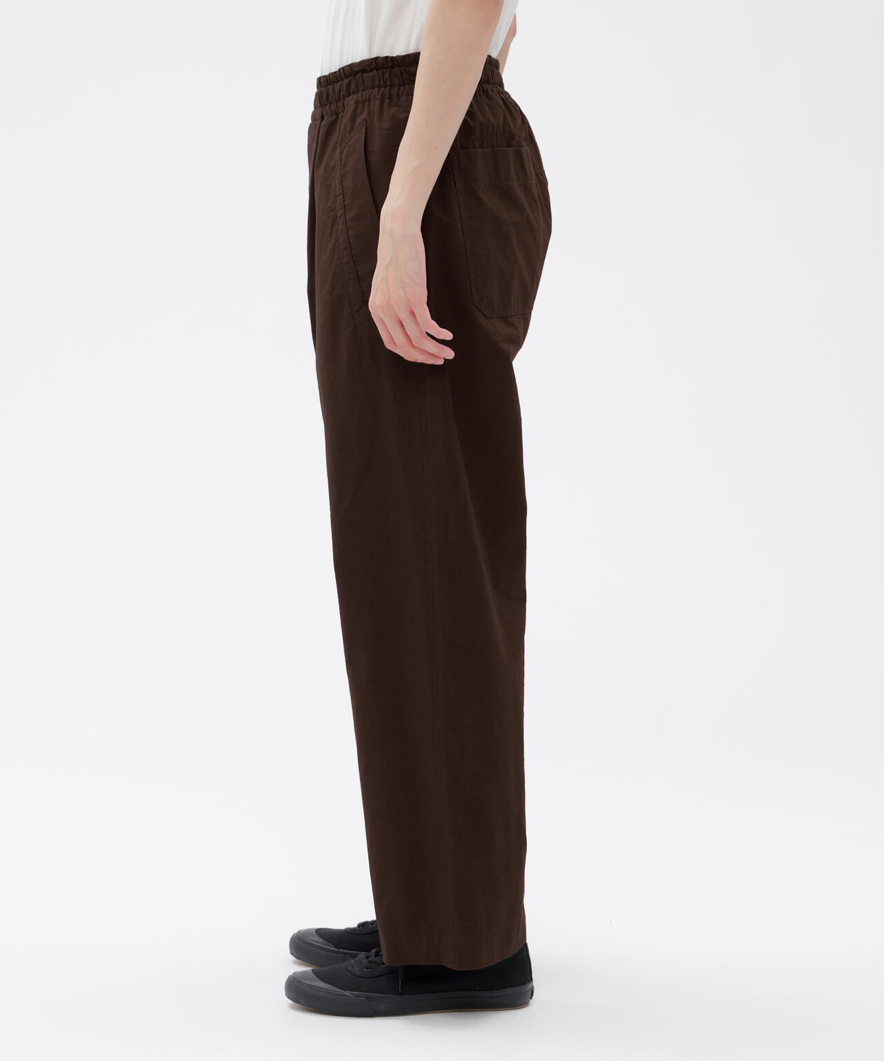 LIGHTWEIGHT COTTON NYLON TWILL TROUSERS
