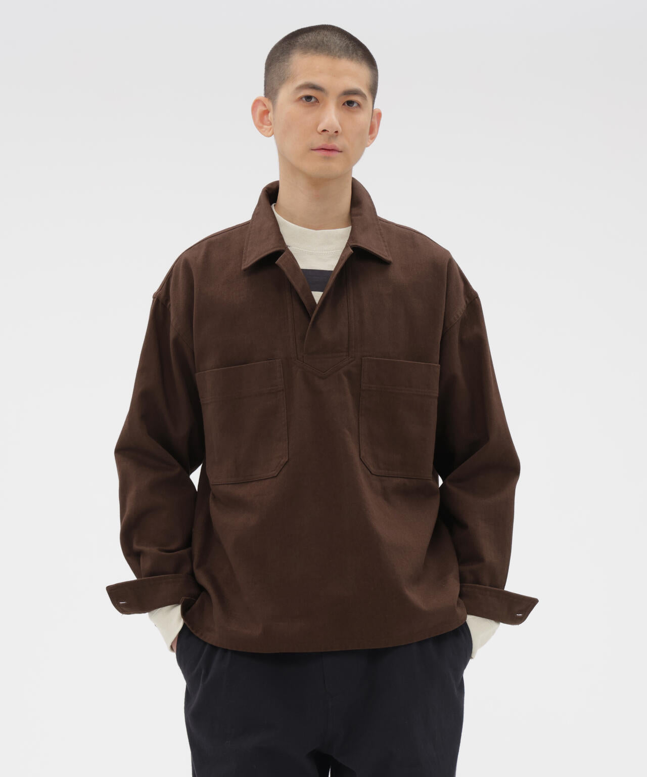WORK COTTON DRILL SHIRT