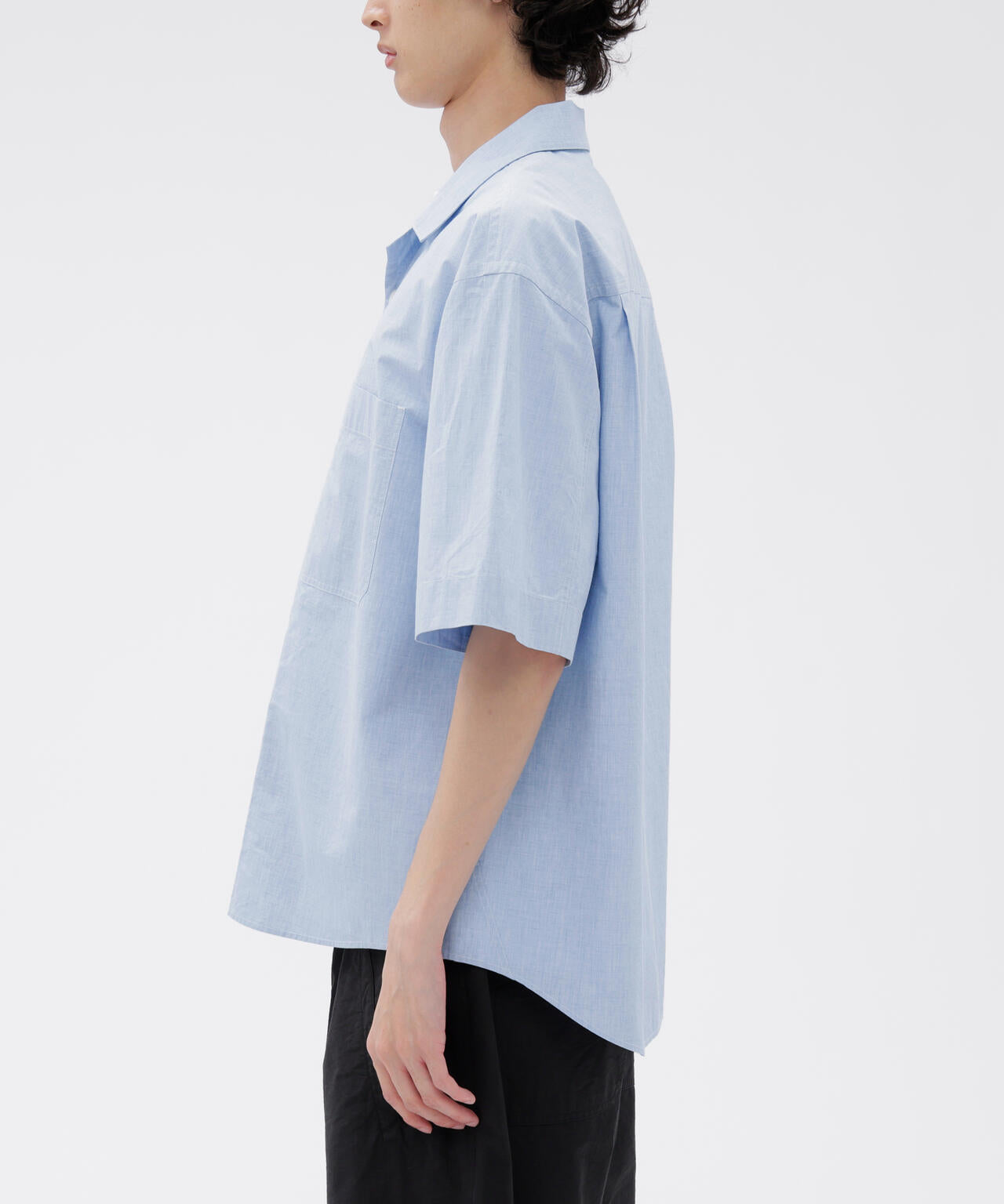 HIGHCOUNT TOP DYED COTTON SHIRT