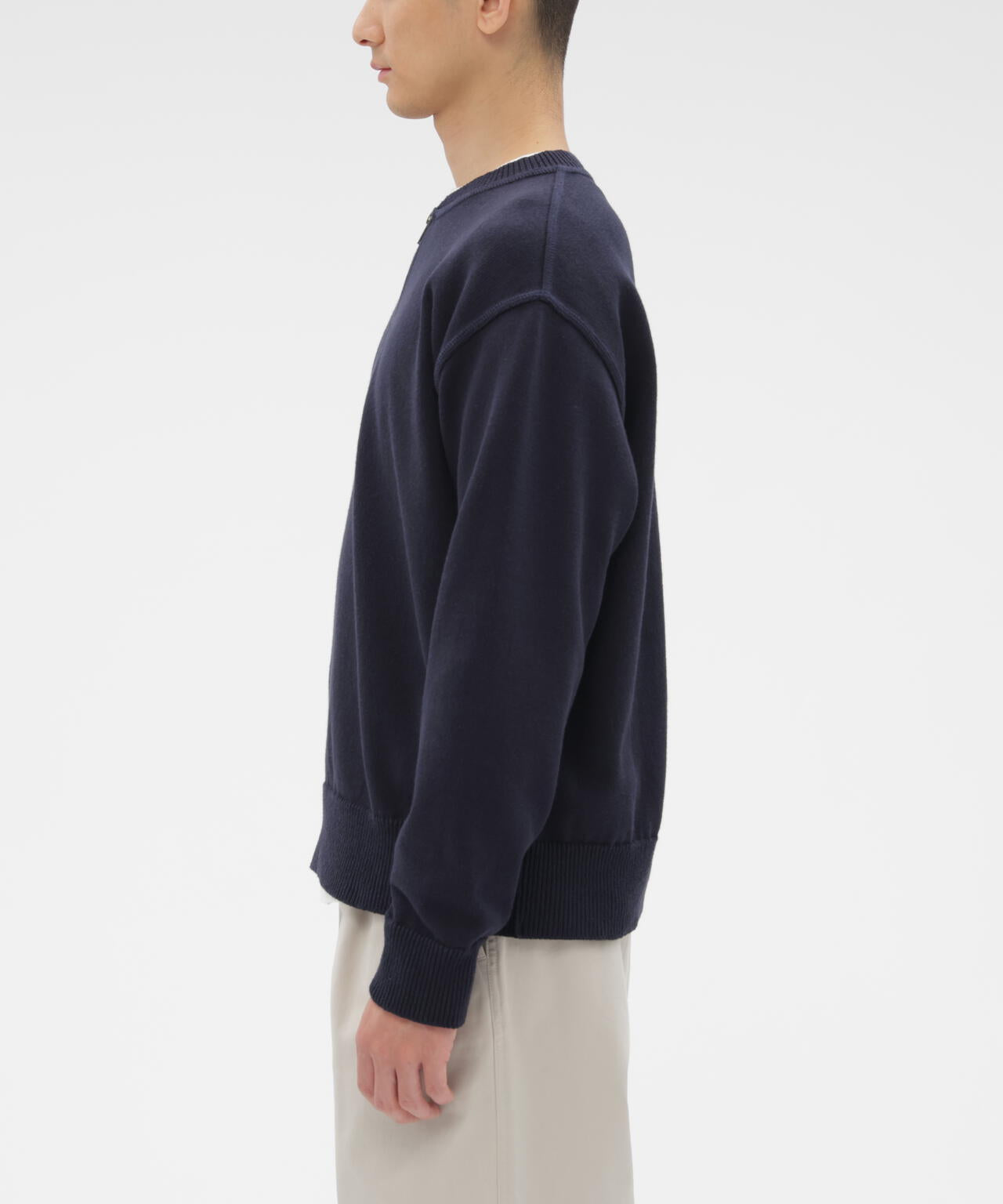 DENSE ECO PLATED COTTON KNITWEAR