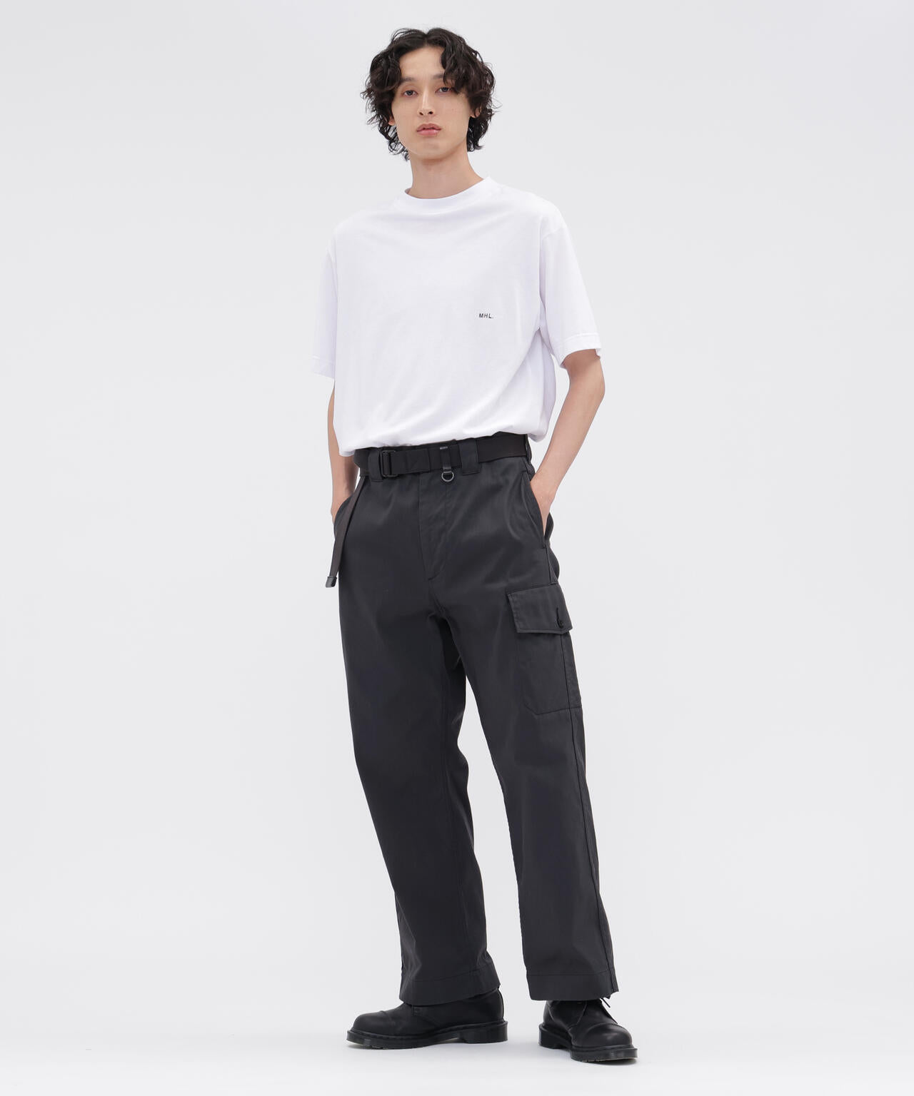 UTILITY COTTON NYLON TWILL TROUSERS