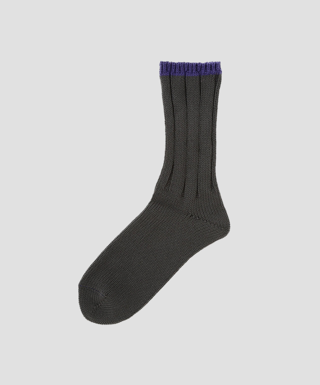 MEN TIPPED COTTON RIB SOCKS