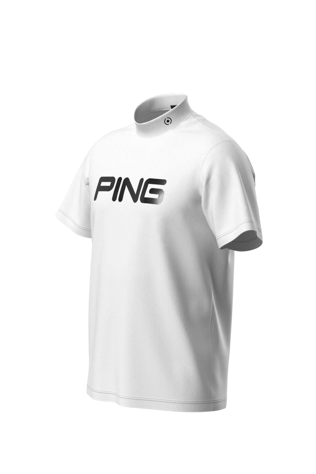 【PING APPAREL】ダブルメッシ半袖ハイネックカットソー <EARLY SPRING> (MENS)