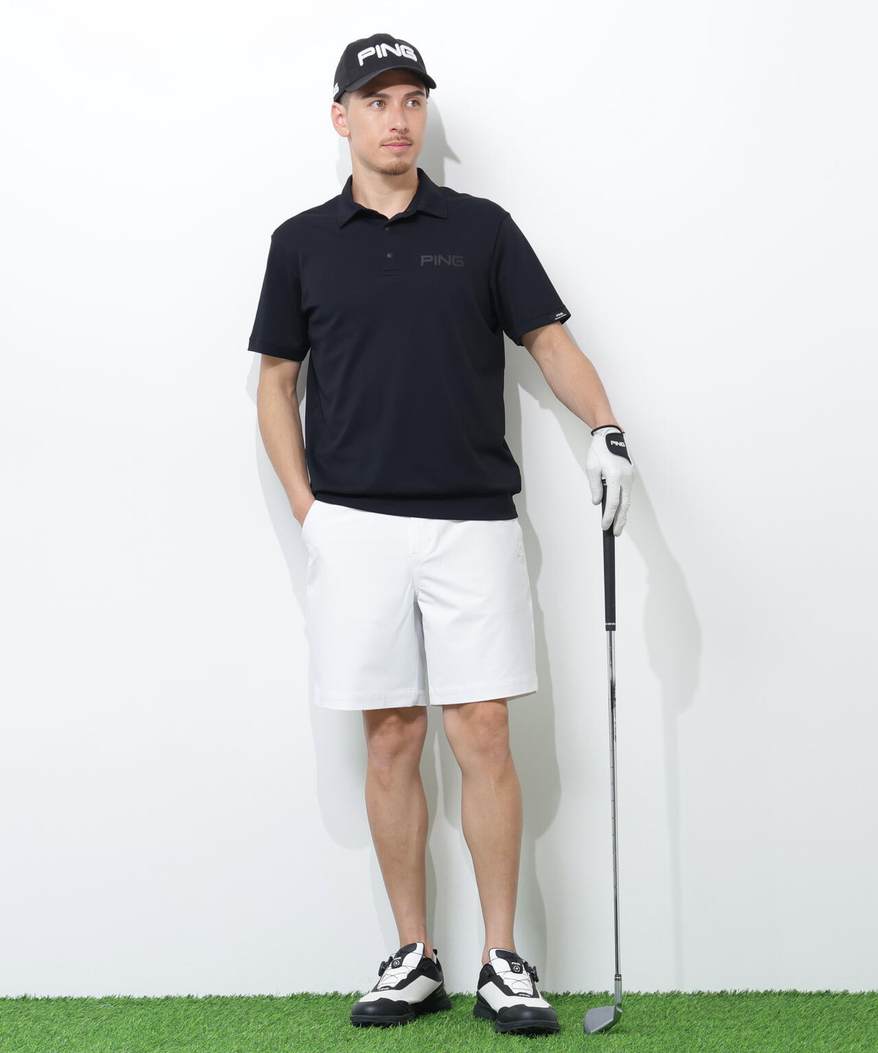 【PING APPAREL】ストレッチドビーショートパンツ <PERFORMANCE> (MENS)