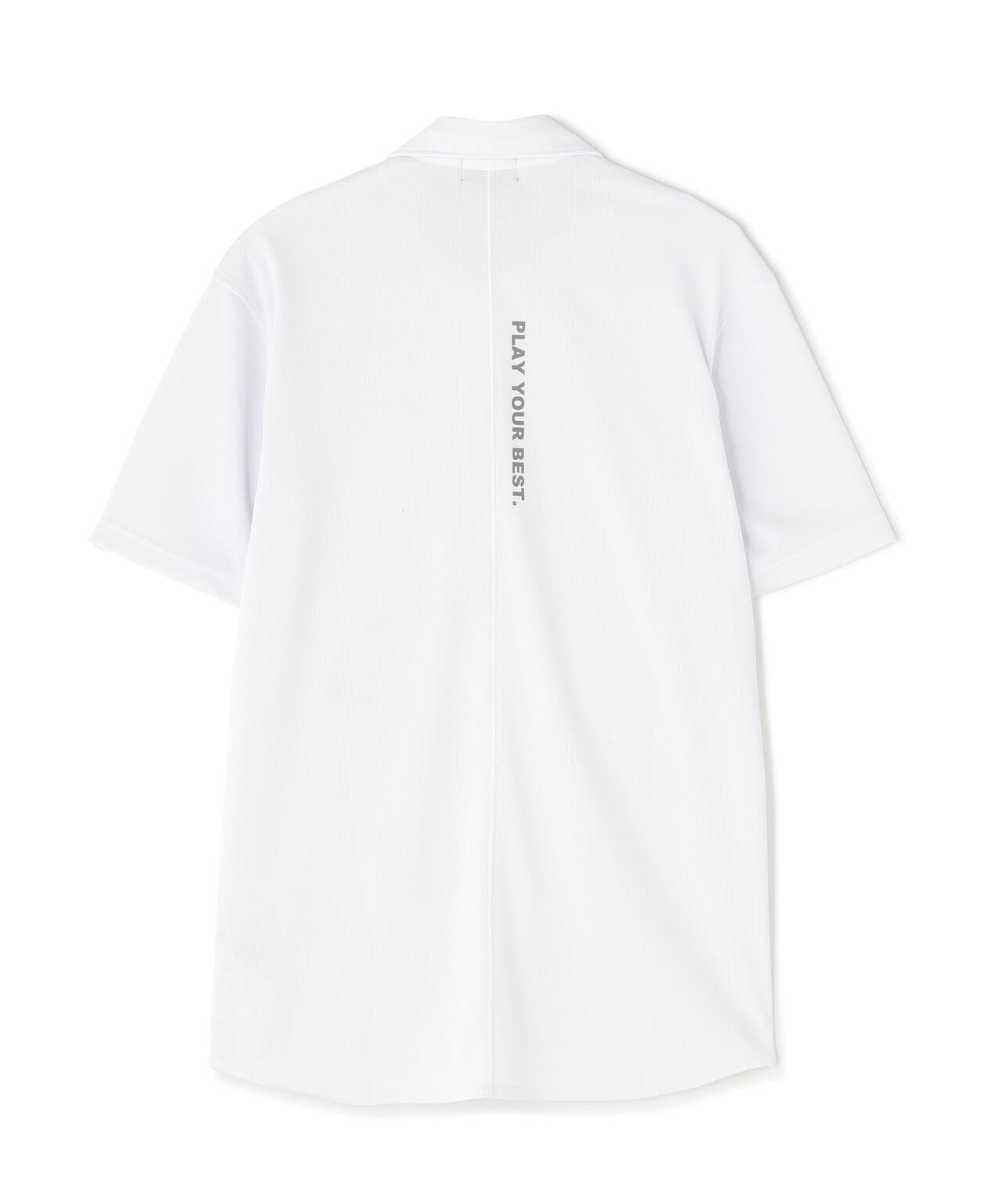 【PING APPAREL】アセイヤーン裏ワッフル半袖ポロシャツ <PERFORMANCE> (MENS)