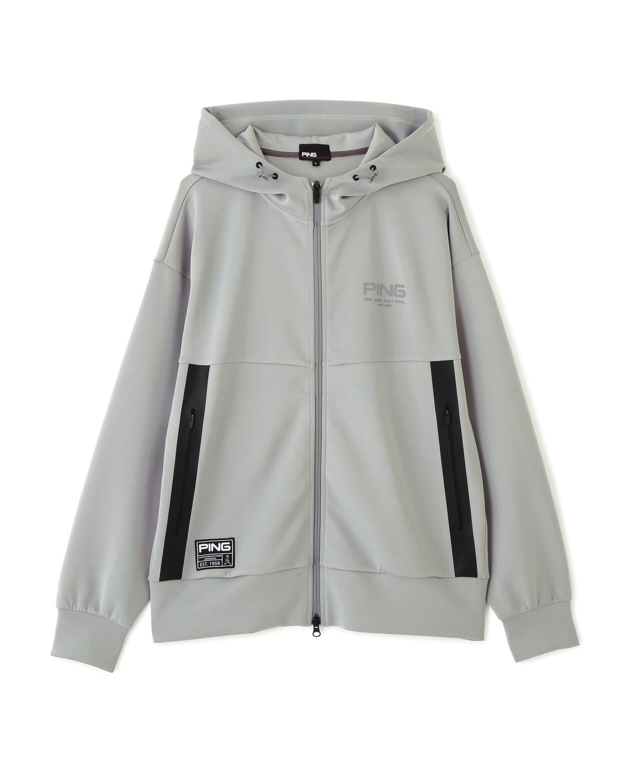 【PING APPAREL】ダンボールニットフルジップフーディー <GOLD> (MENS)