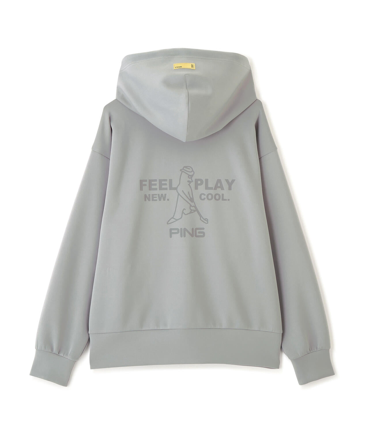 【PING APPAREL】ダンボールニットフルジップフーディー <GOLD> (MENS)