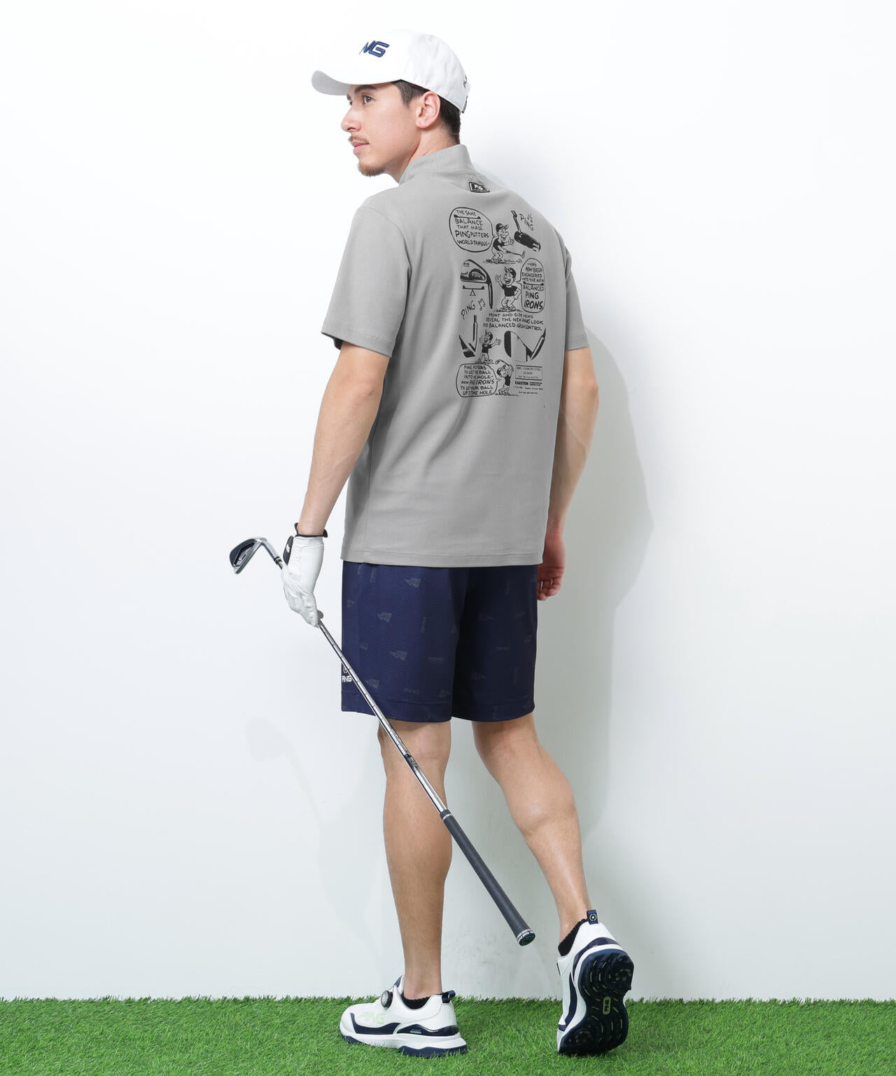 180cm C:96 W:80 H:93 着用サイズ:L