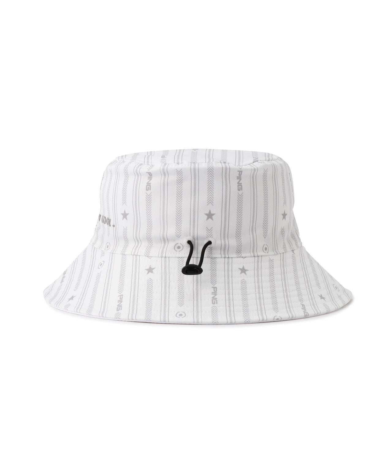 【PING APPAREL】ストライプ総柄プリントリバーシブルハット <NATIVE>(UNISEX)