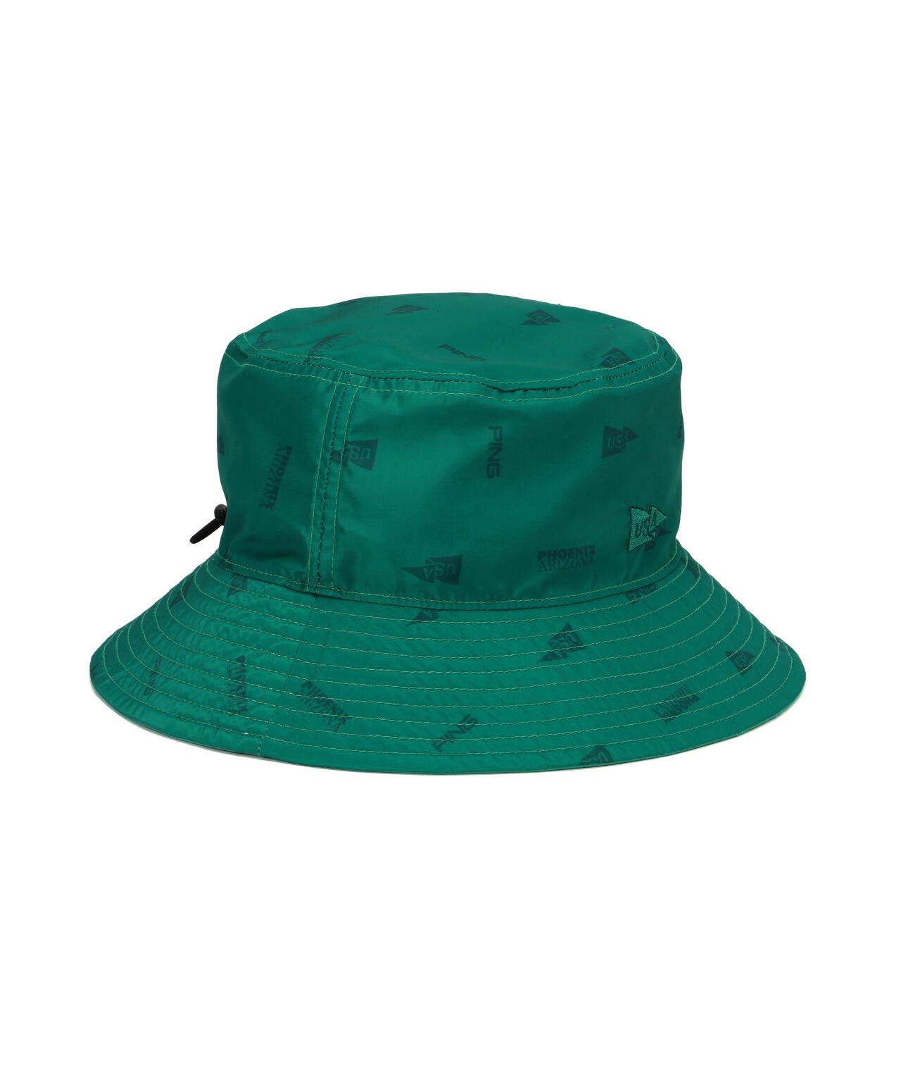 【PING APPAREL】USA FLAG総柄プリントリバーシブルハット <NATIVE> (UNISEX)
