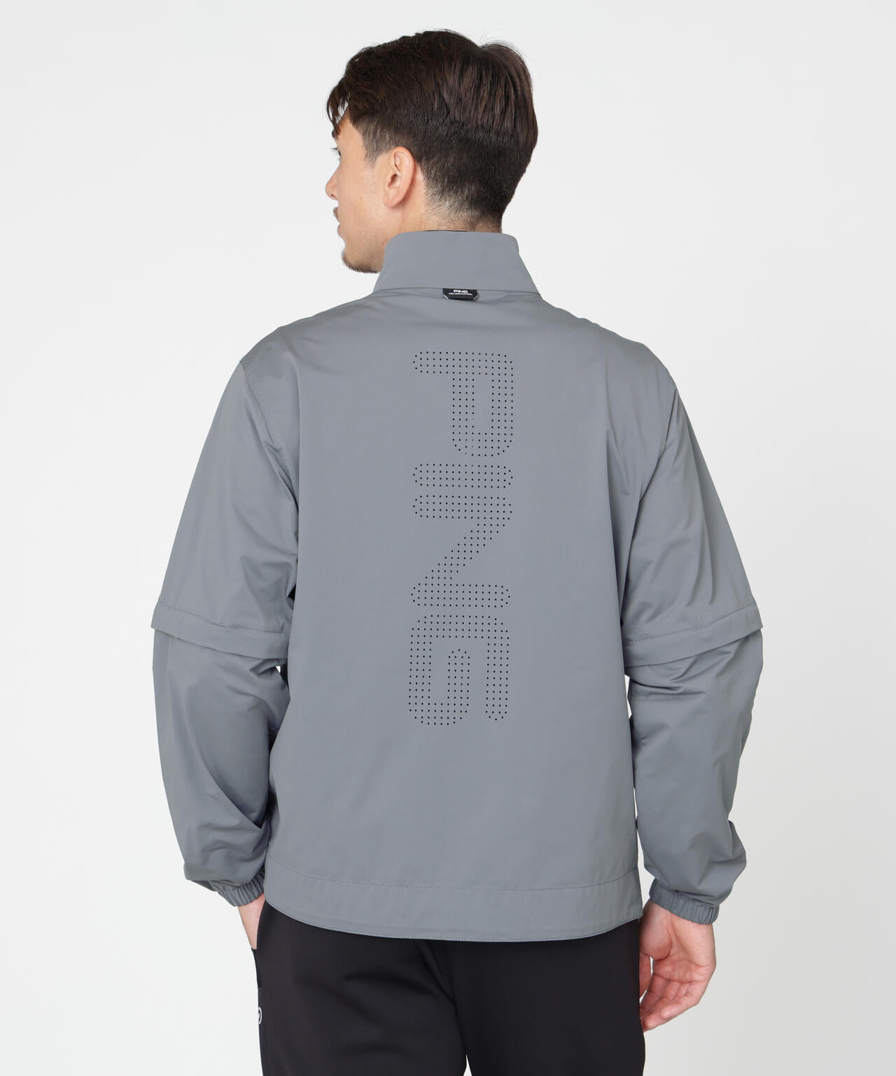 【PING APPAREL】ストレッチハイゲージ天竺2WAYスタンドフルジップブルゾン (MENS)