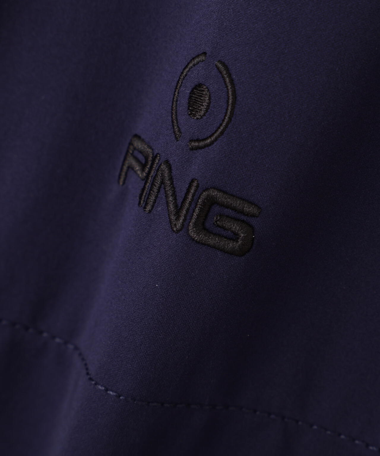 【PING APPAREL】ストレッチハイゲージ天竺2WAYスタンドフルジップブルゾン (MENS)