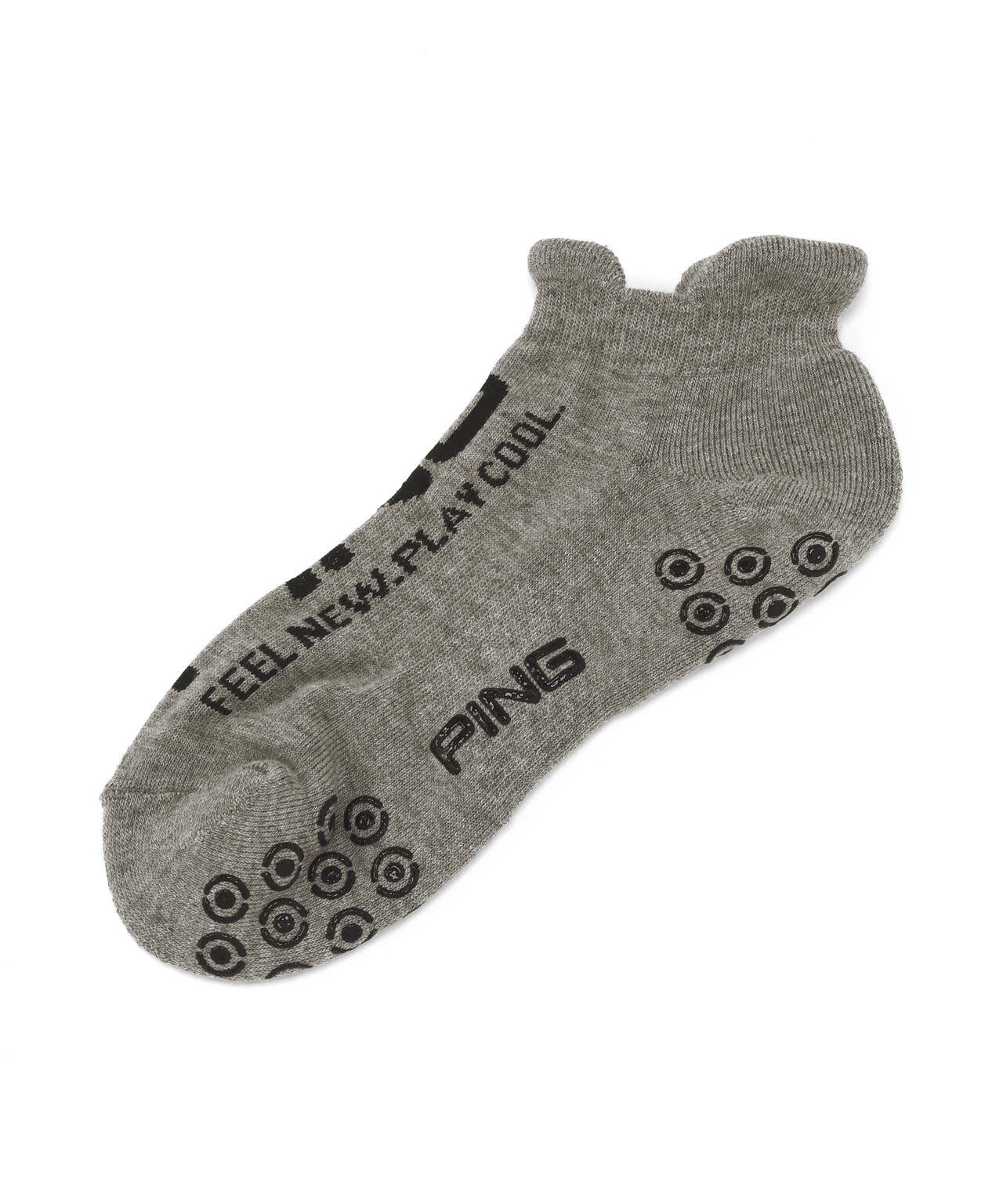 【PING APPAREL】ロゴアンクルソックス (MENS)