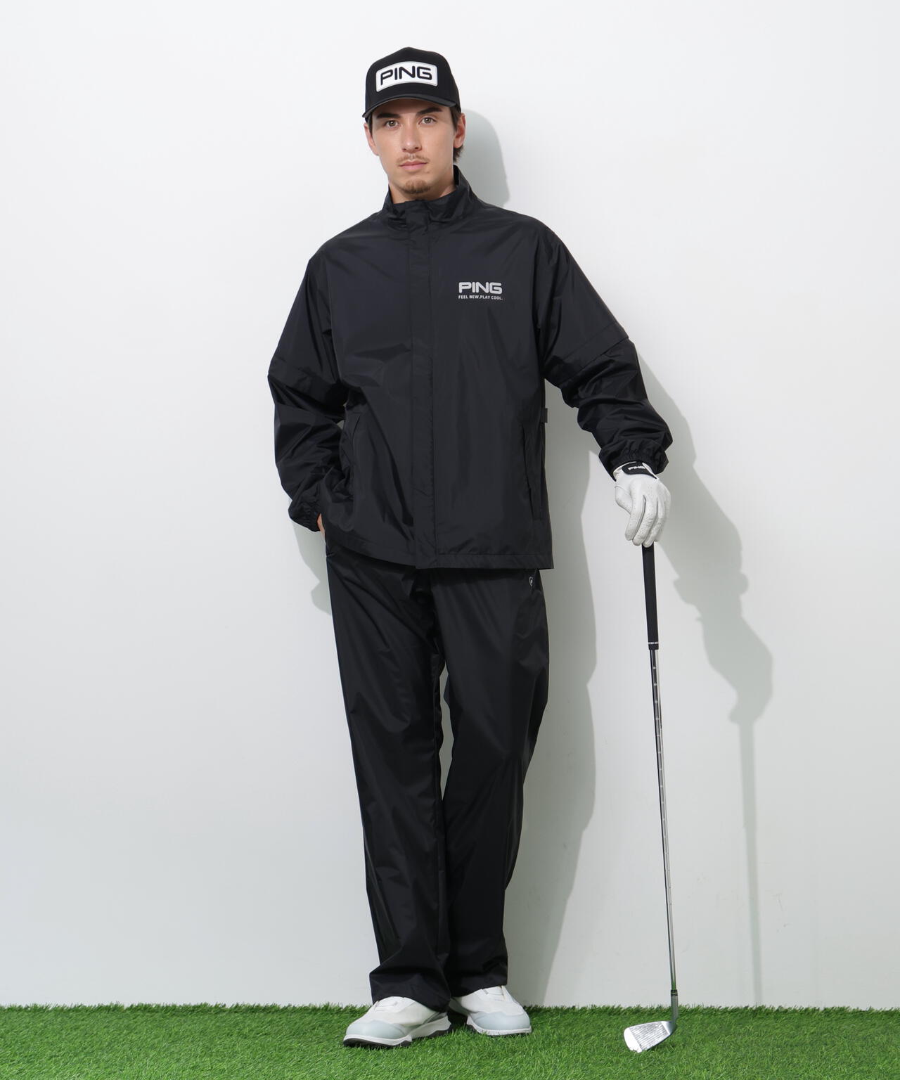 180cm C:96 W:80 H:93 着用サイズ:L