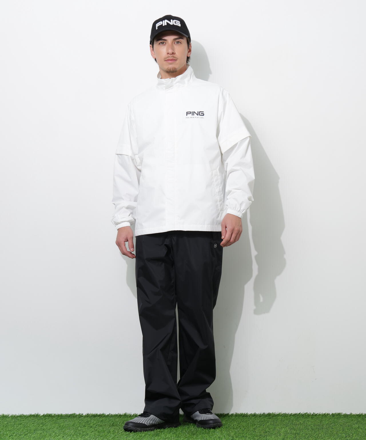 180cm C:96 W:80 H:93 着用サイズ:L