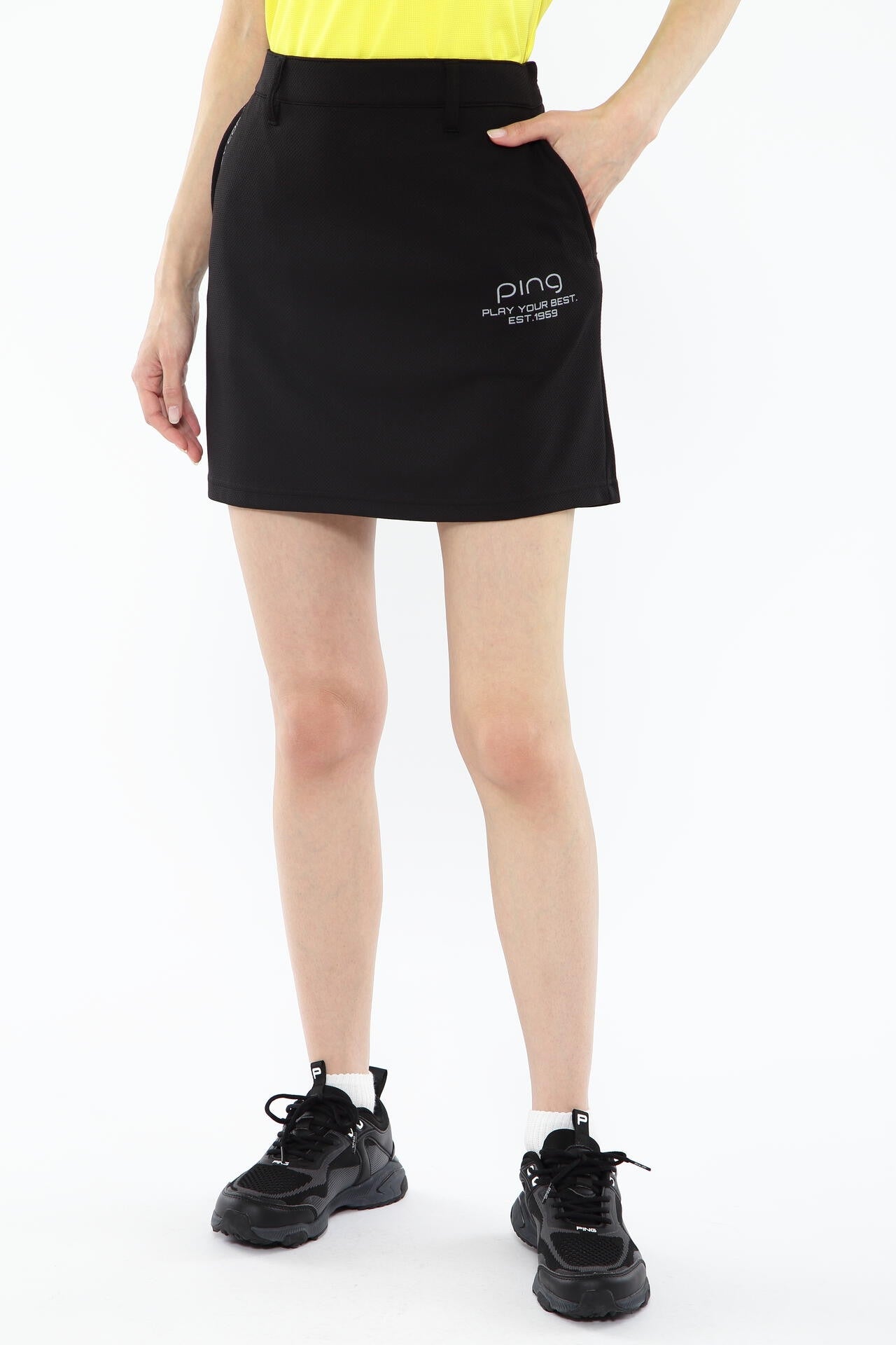 【PING APPAREL】ジャカードストレッチスカート <PERFORMANCE> (LADIES)