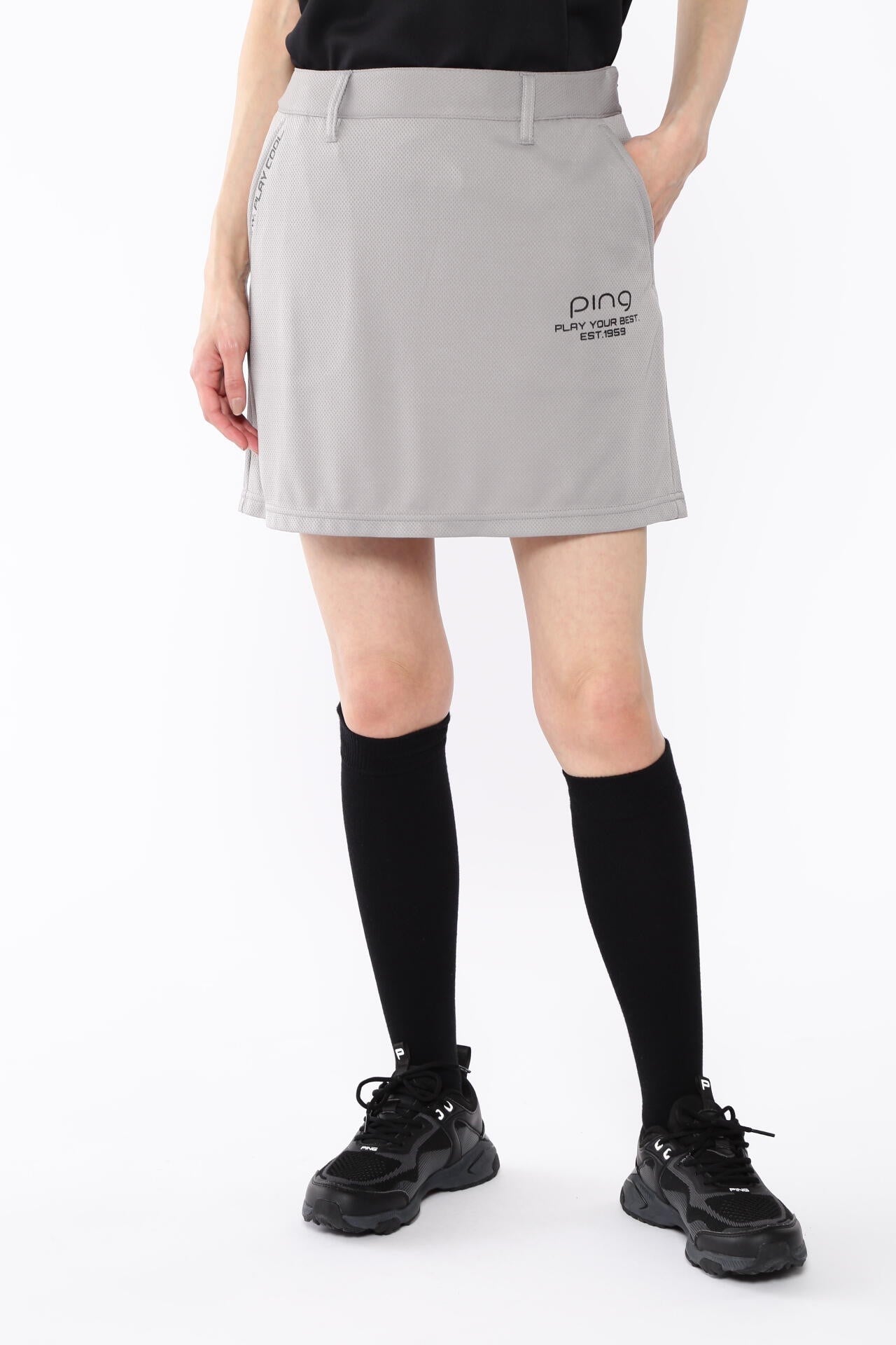 【PING APPAREL】ジャカードストレッチスカート <PERFORMANCE> (LADIES)