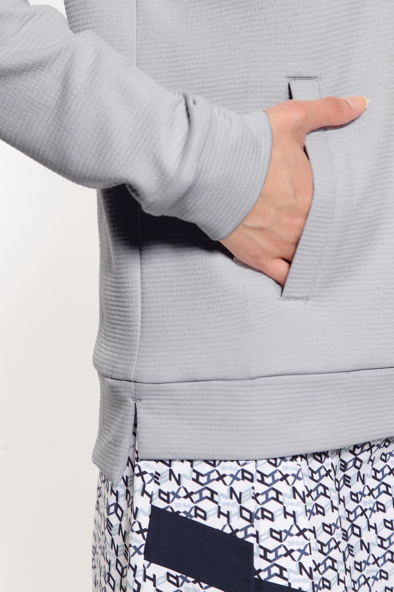【PING APPAREL】ダンボールハーフジップカットソー <LADIES LINE><PERFORMANCE> (LADIES)