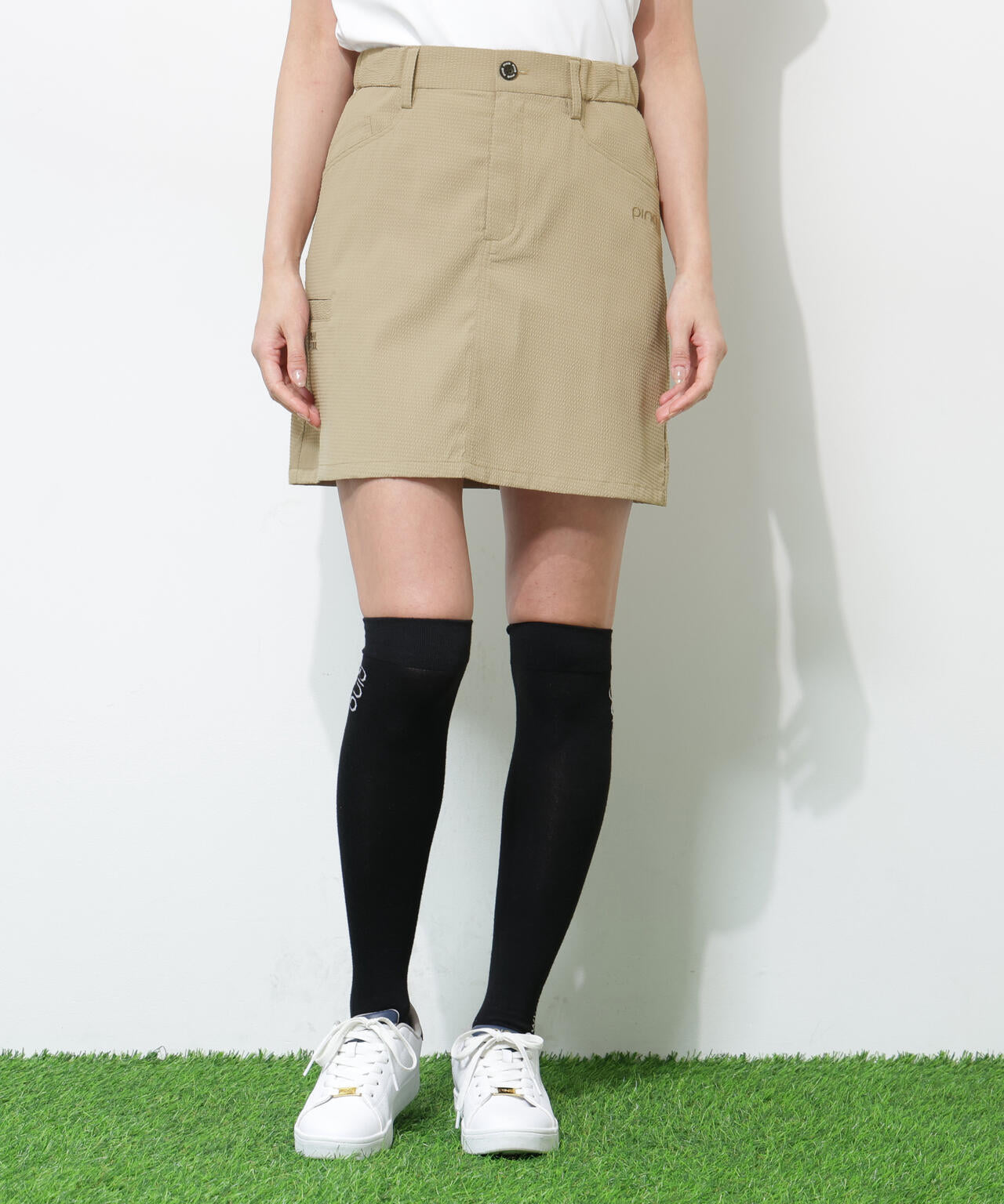 【PING APPAREL】【吸汗速乾・ストレッチ】サッカースカート <GOLD> (LADIES)