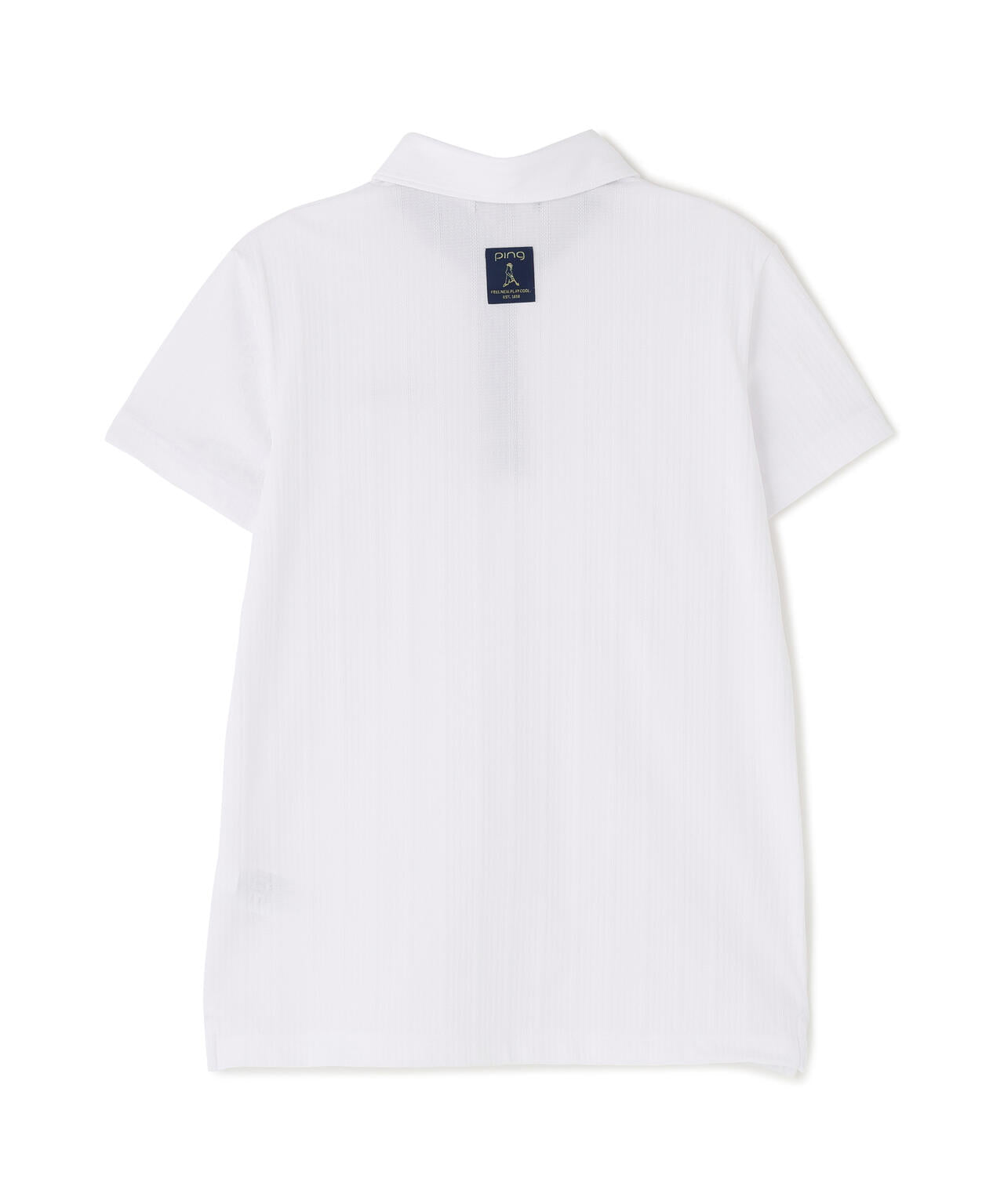 【PING APPAREL】EPIX変形ストレッチサッカー半袖ポロシャツ <NATIVE> (LADIES)