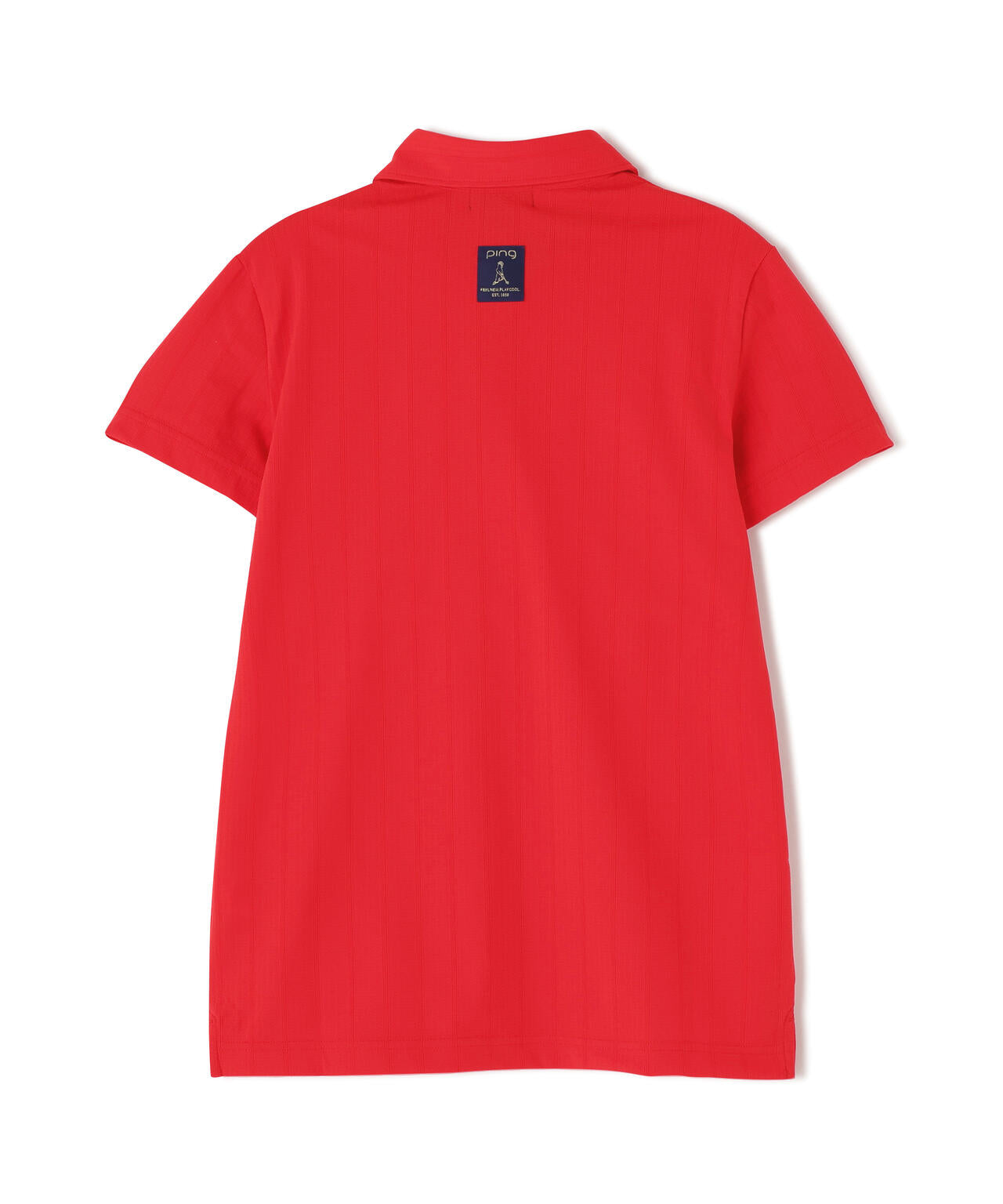 【PING APPAREL】EPIX変形ストレッチサッカー半袖ポロシャツ <NATIVE> (LADIES)