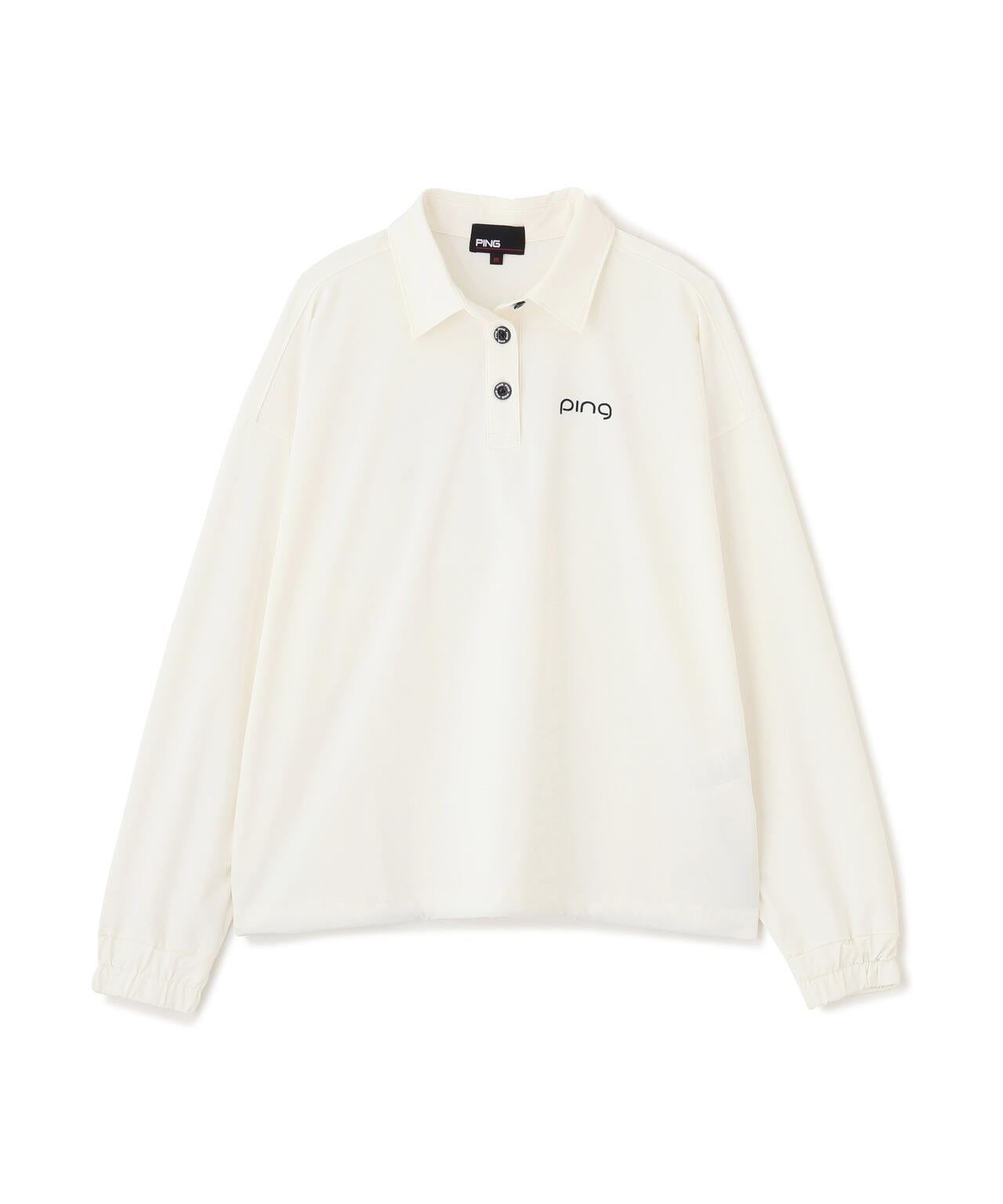 【PING APPAREL】ストレッチ布帛オーバーシャツ (LADIES)