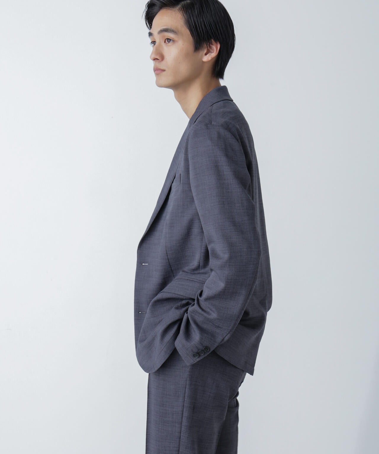 「N JACKET」Reflax(R)スラブツイルストレッチジャケット(セットアップ可)
