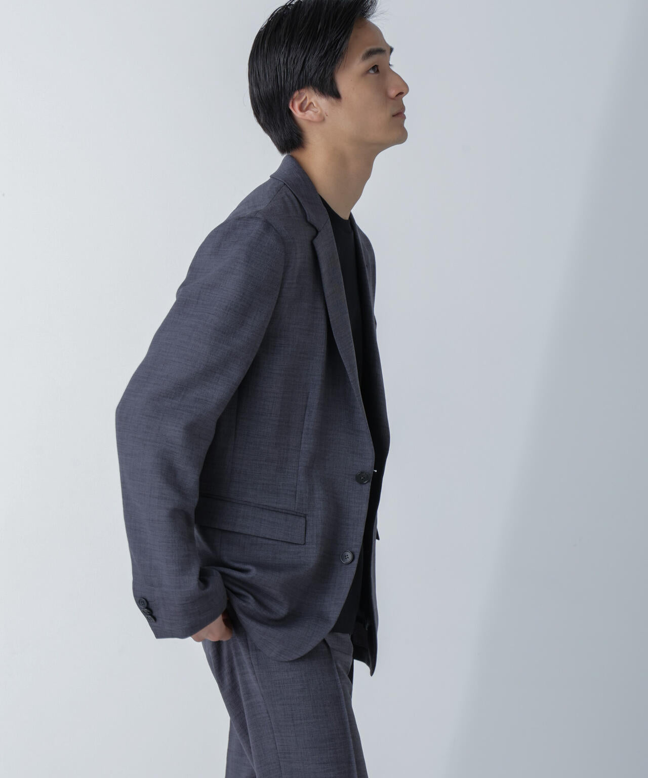 「N JACKET」Reflax(R)スラブツイルストレッチジャケット(セットアップ可)