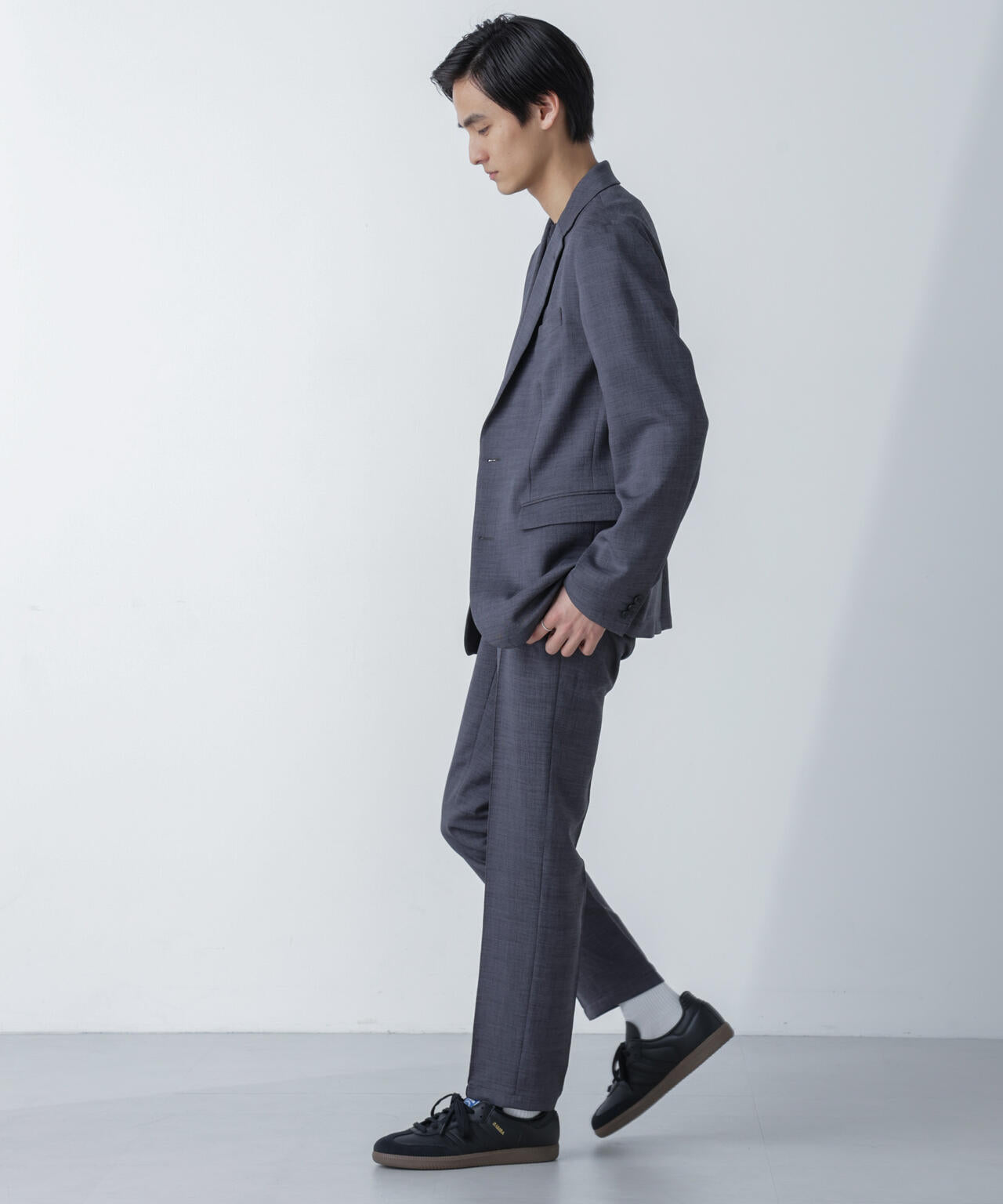 「N JACKET」Reflax(R)スラブツイルストレッチジャケット(セットアップ可)