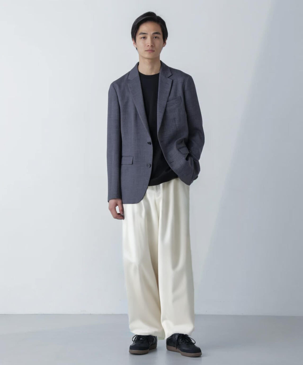 「N JACKET」Reflax(R)スラブツイルストレッチジャケット(セットアップ可)