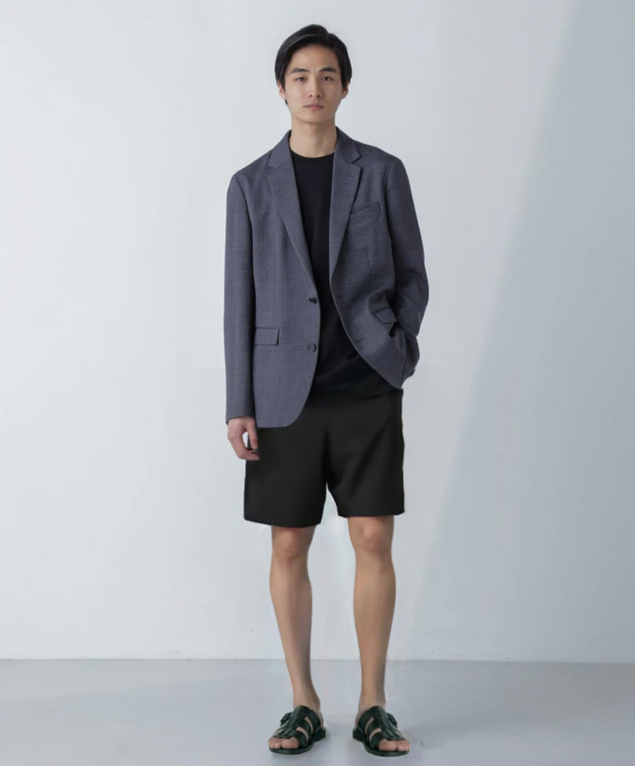 「N JACKET」Reflax(R)スラブツイルストレッチジャケット(セットアップ可)