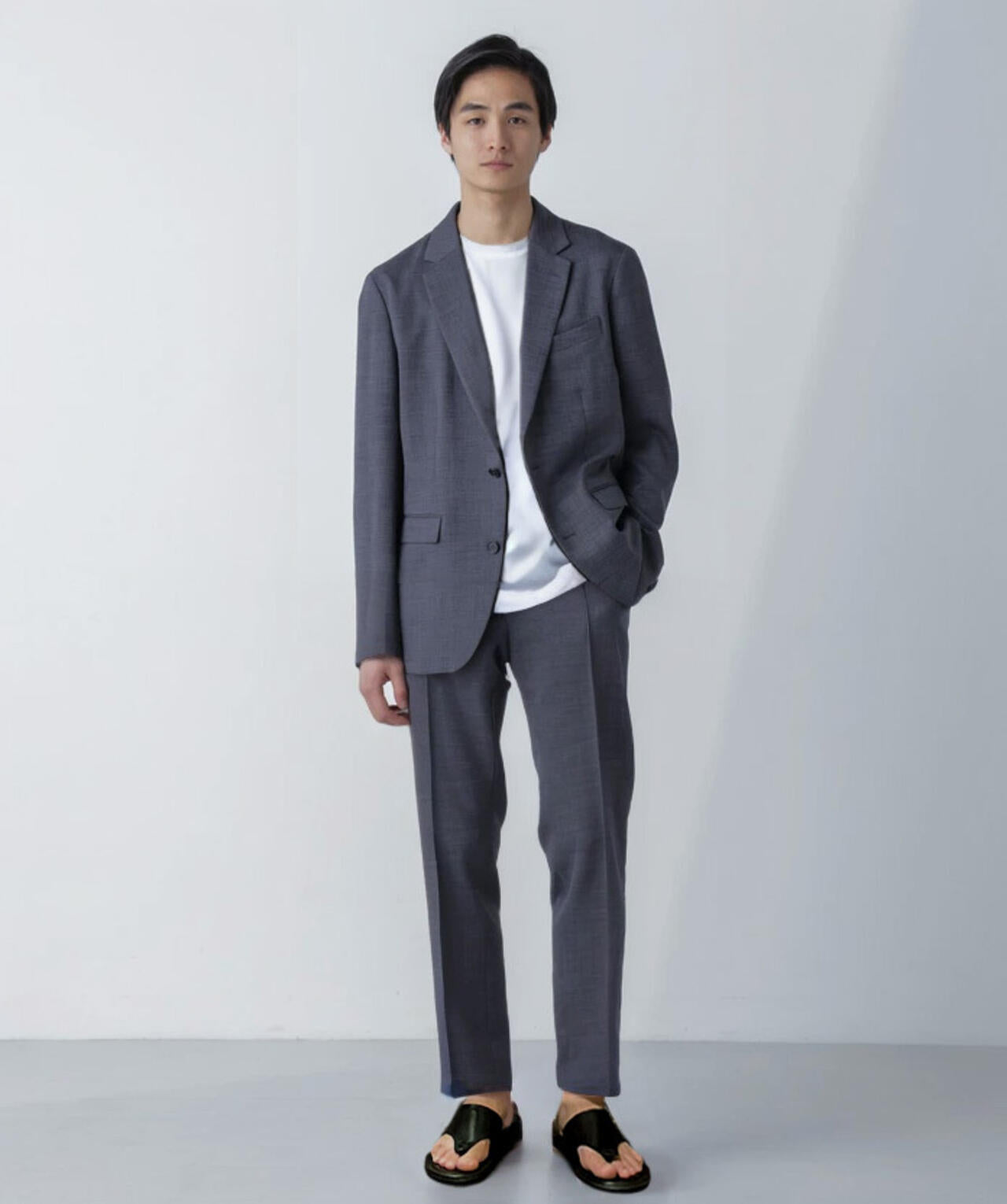 「N JACKET」Reflax(R)スラブツイルストレッチジャケット(セットアップ可)