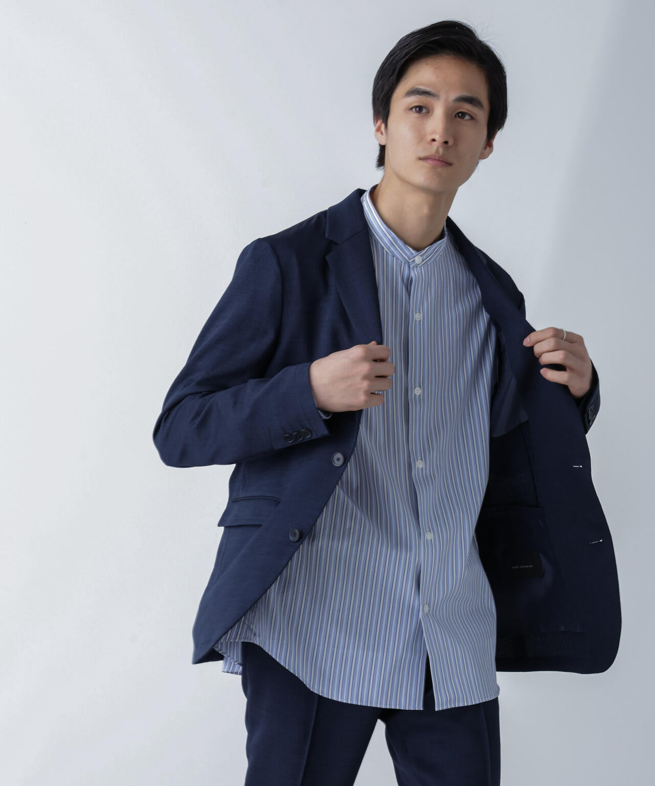 「N JACKET」Reflax(R)スラブツイルストレッチジャケット(セットアップ可)