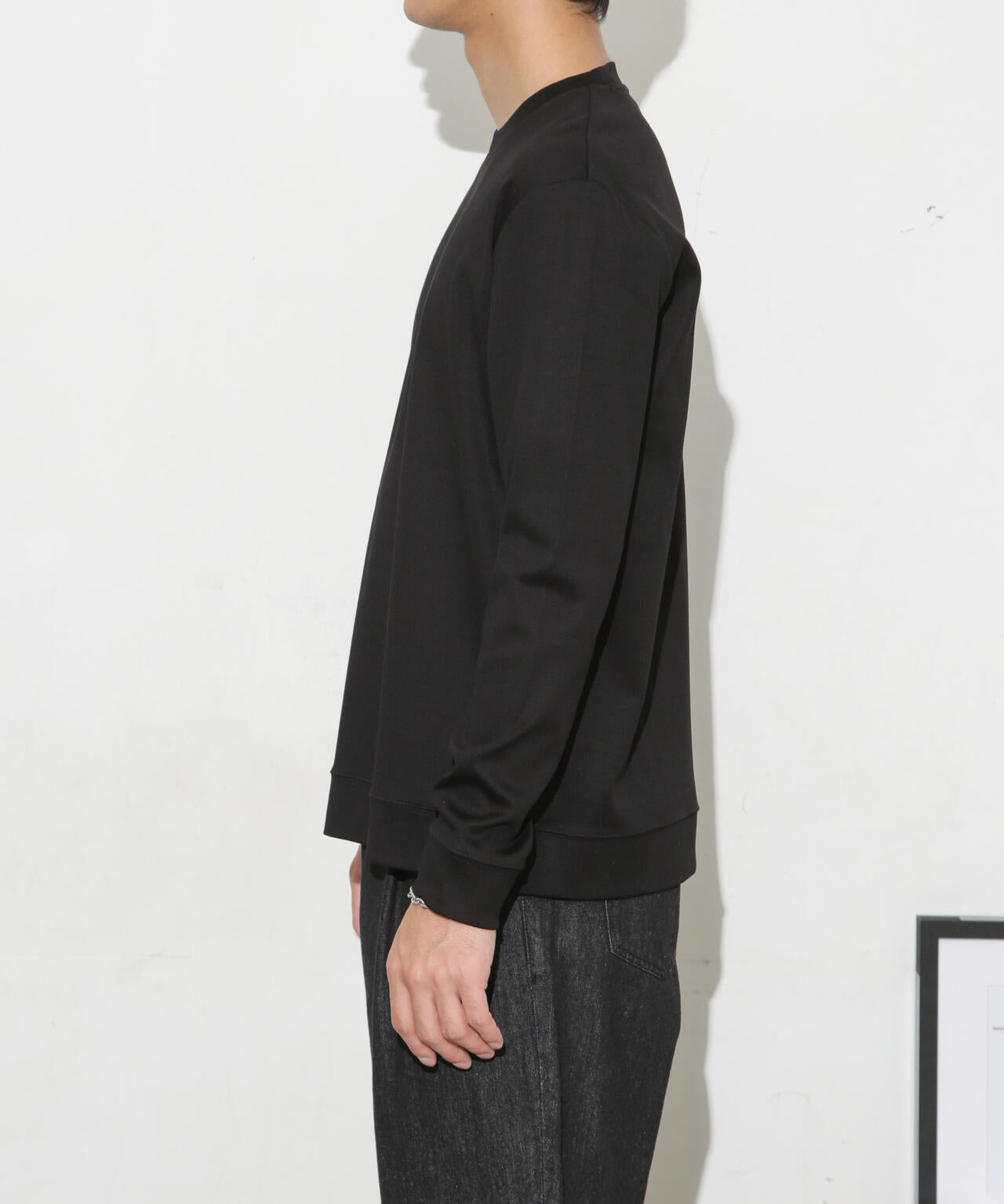 「FORMAL JERSEY」クルーネックカットソー長袖