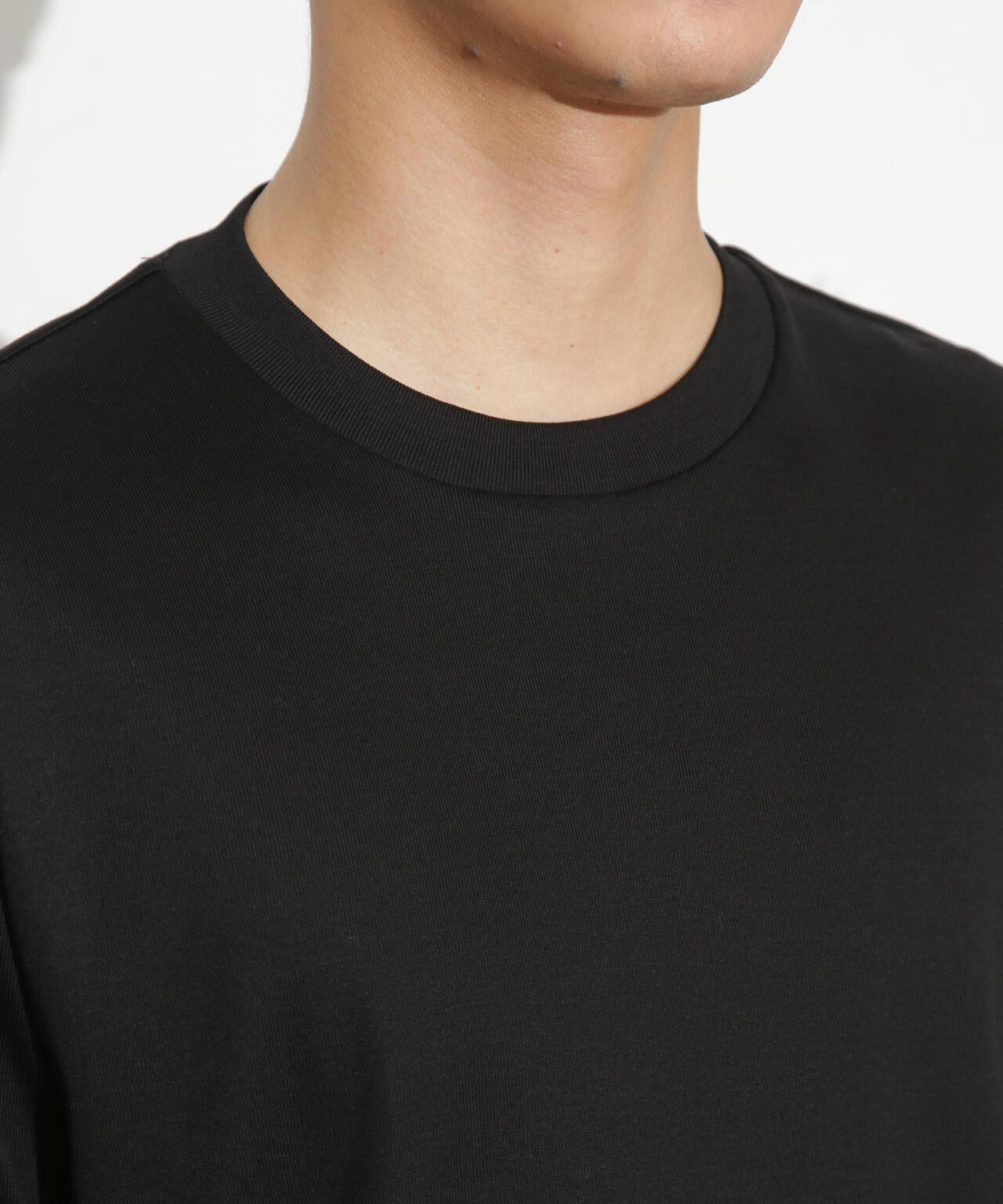 「FORMAL JERSEY」クルーネックカットソー長袖