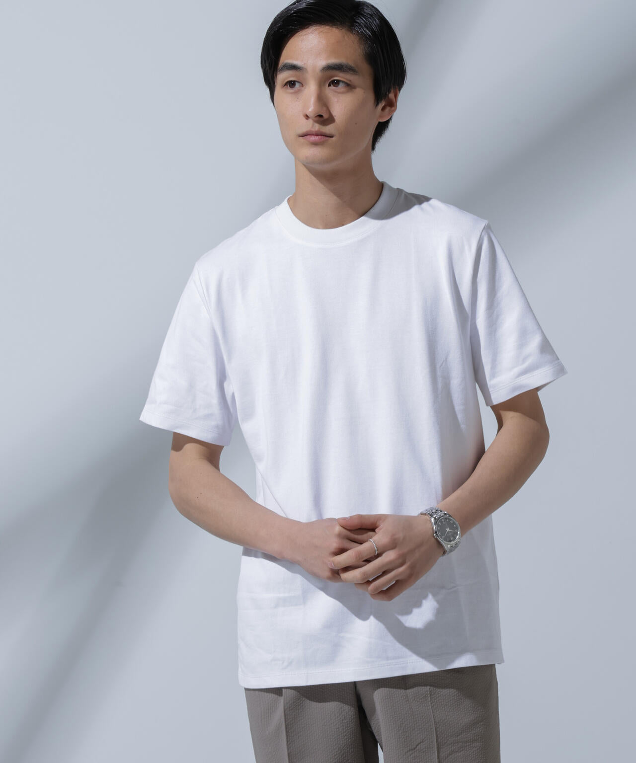 Anti Soaked(R)汗染み防止 クルーネックTシャツ
