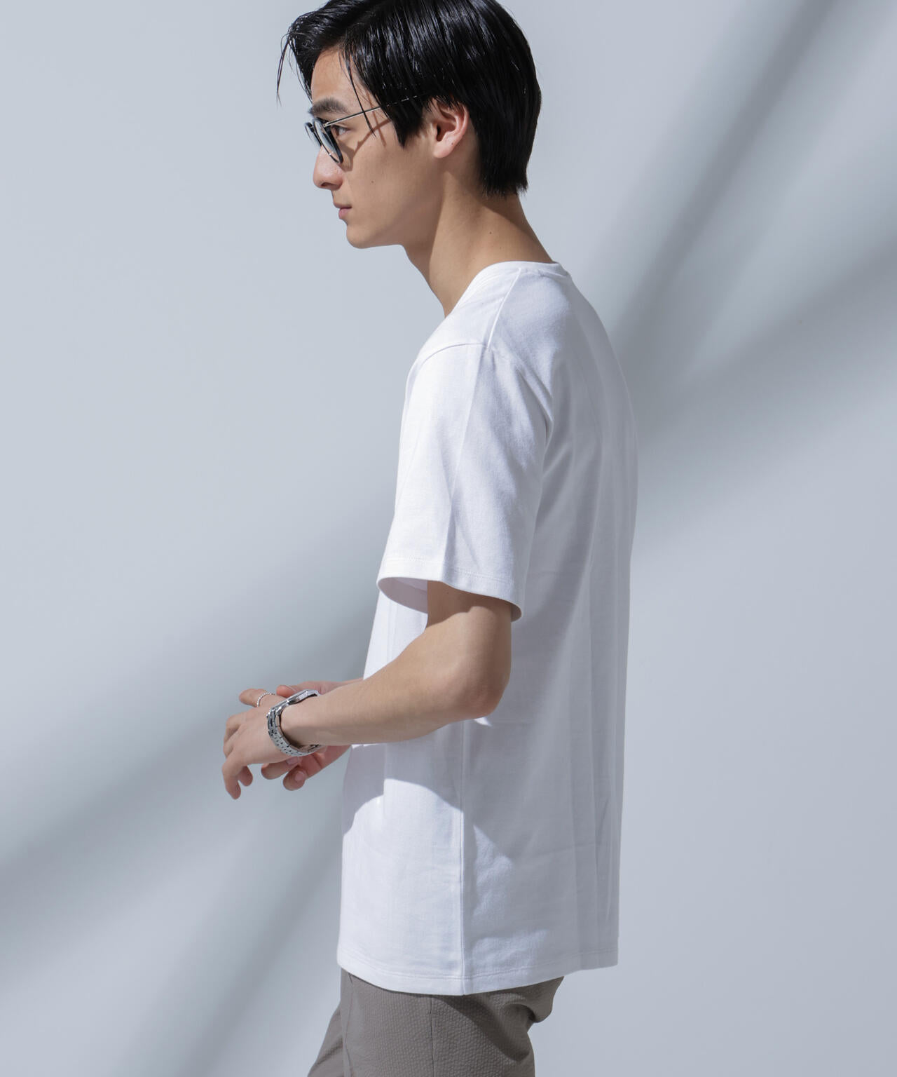 Anti Soaked(R) 汗染み防止 VネックTシャツ