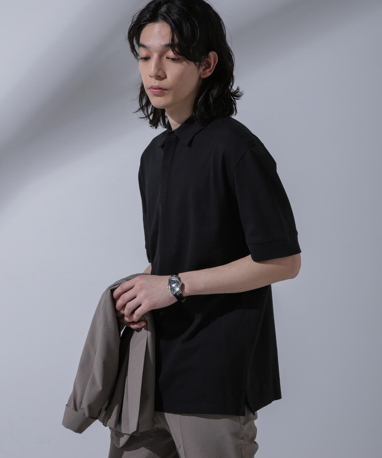 Anti Soaked(R) 汗染み防止 比翼ポロシャツ