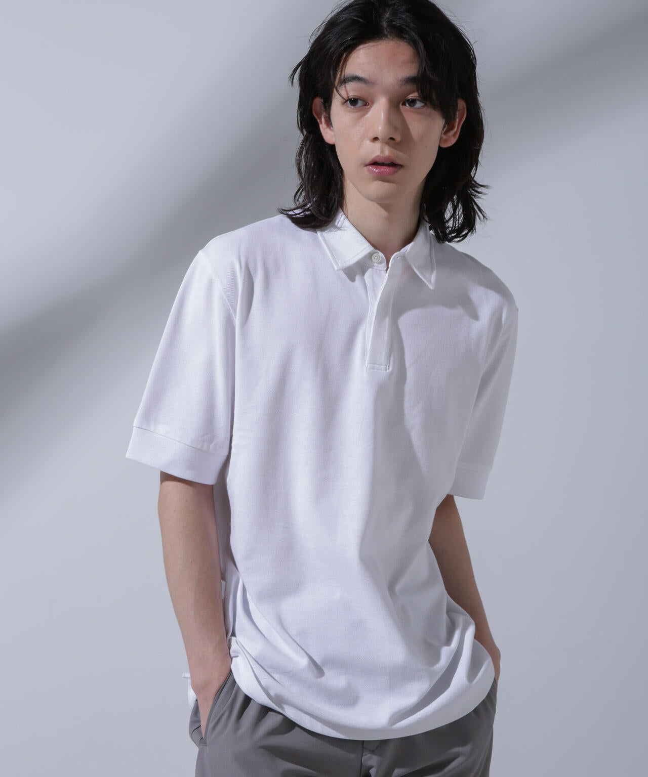 Anti Soaked(R) 汗染み防止 比翼ポロシャツ