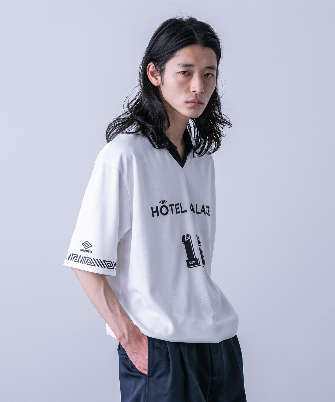 「HOTEL PALACE (オテルパラス)」UMBROゲームシャツ