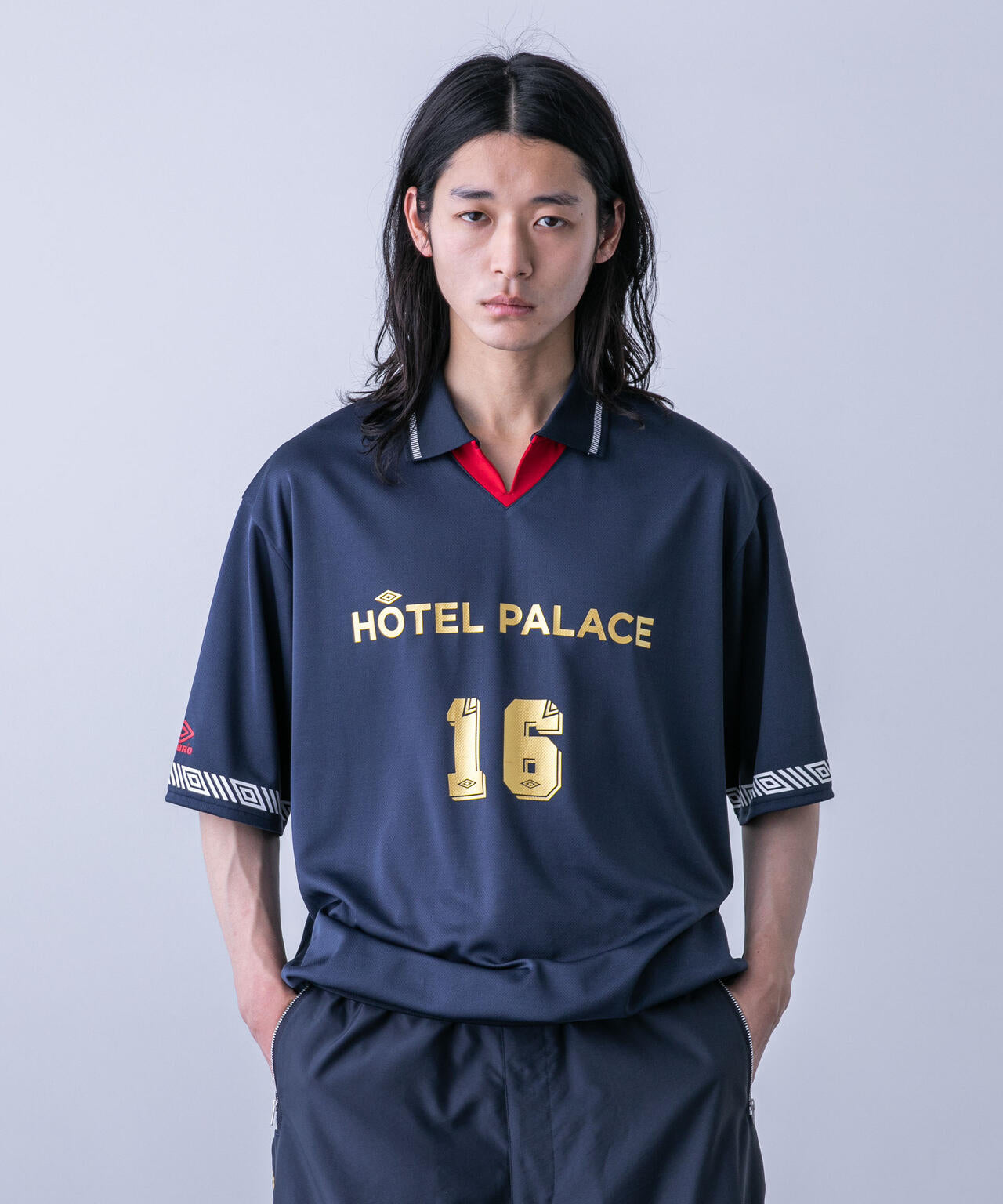 「HOTEL PALACE (オテルパラス)」UMBROゲームシャツ