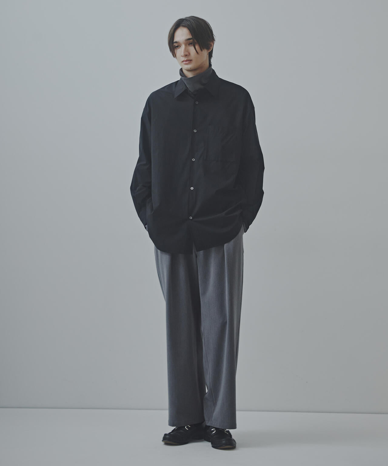 「Commonuse」SOLOTEX リラクシングプレーンシャツ