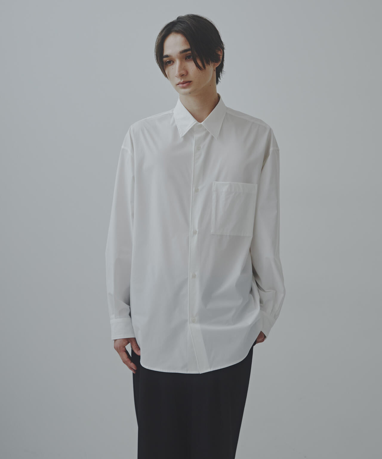 「Commonuse」SOLOTEX リラクシングプレーンシャツ