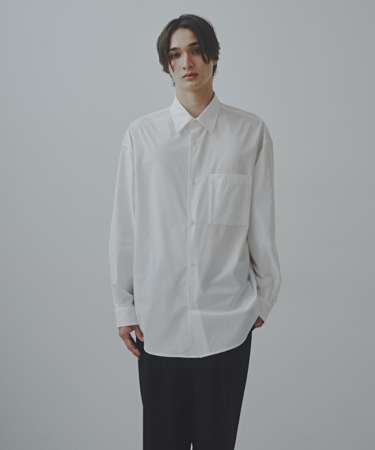 「Commonuse」SOLOTEX リラクシングプレーンシャツ