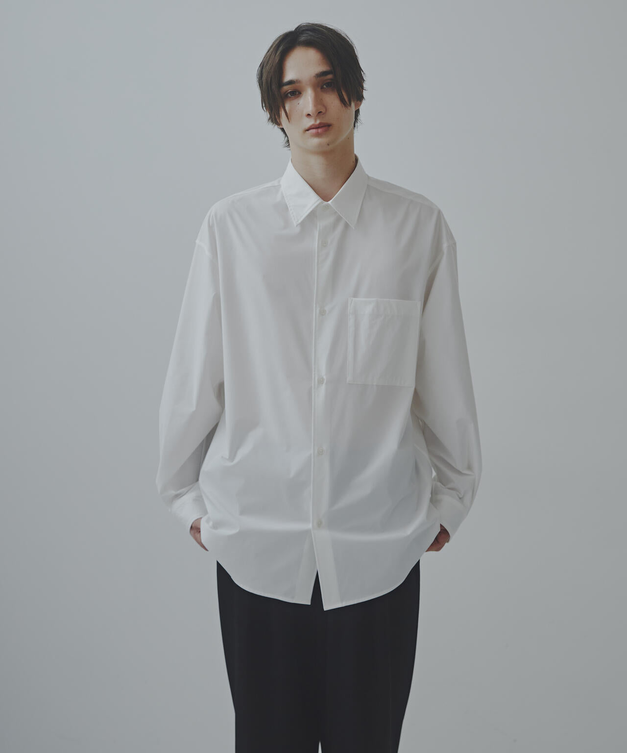 「Commonuse」SOLOTEX リラクシングプレーンシャツ