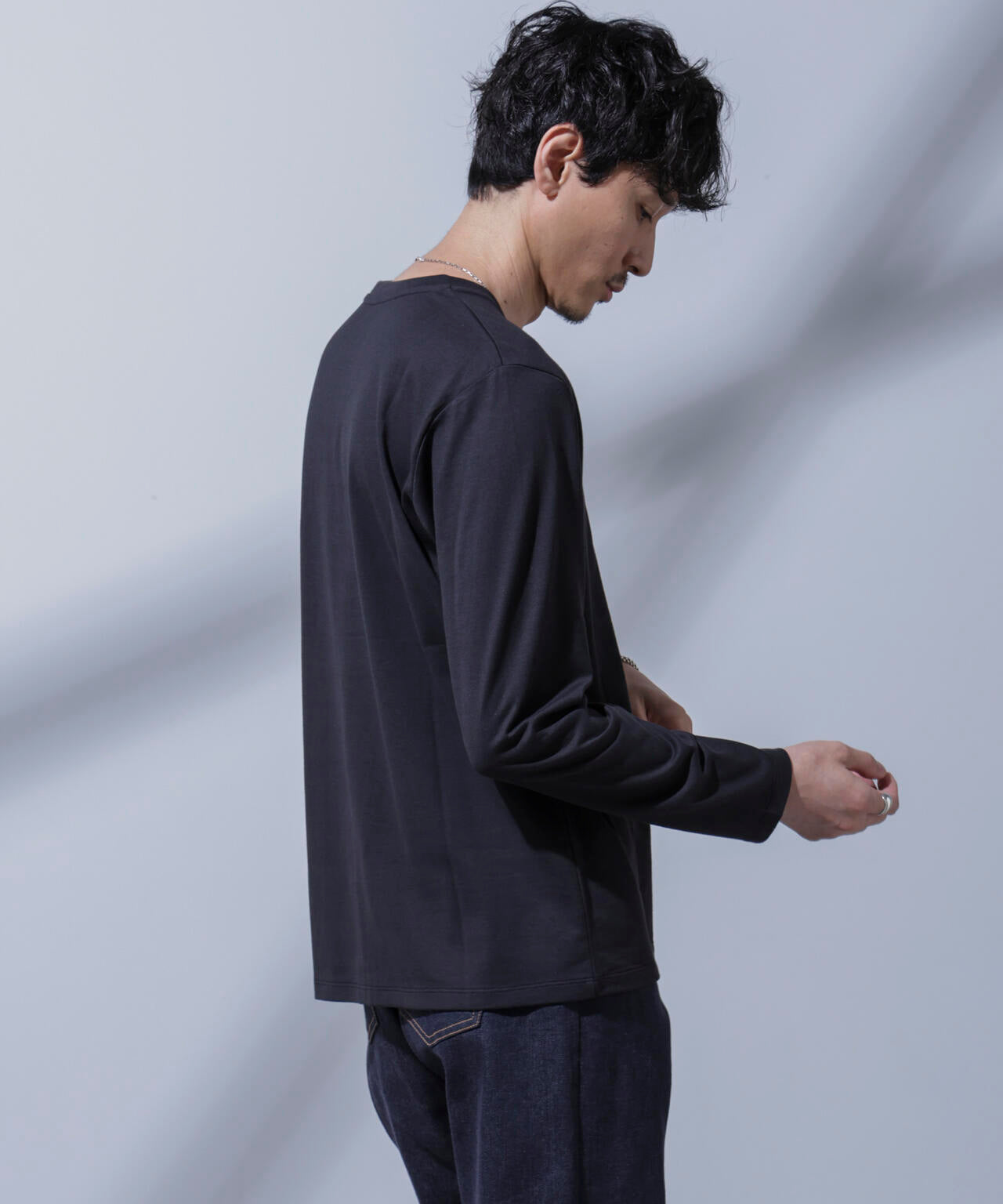 Anti Soaked(R) 汗染み防止 VネックTシャツ