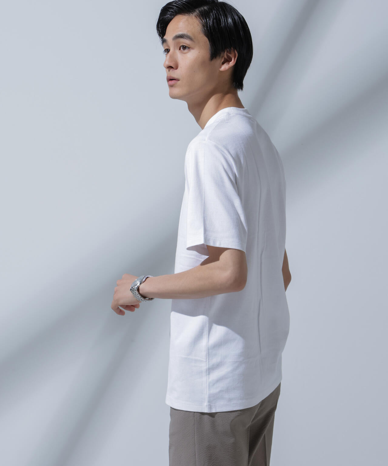 <追加生産>Anti Soaked(R) 汗染み防止 クルーネックTシャツ