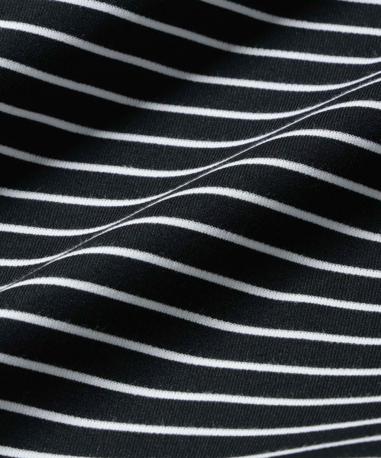 ボーダー切替Tシャツ